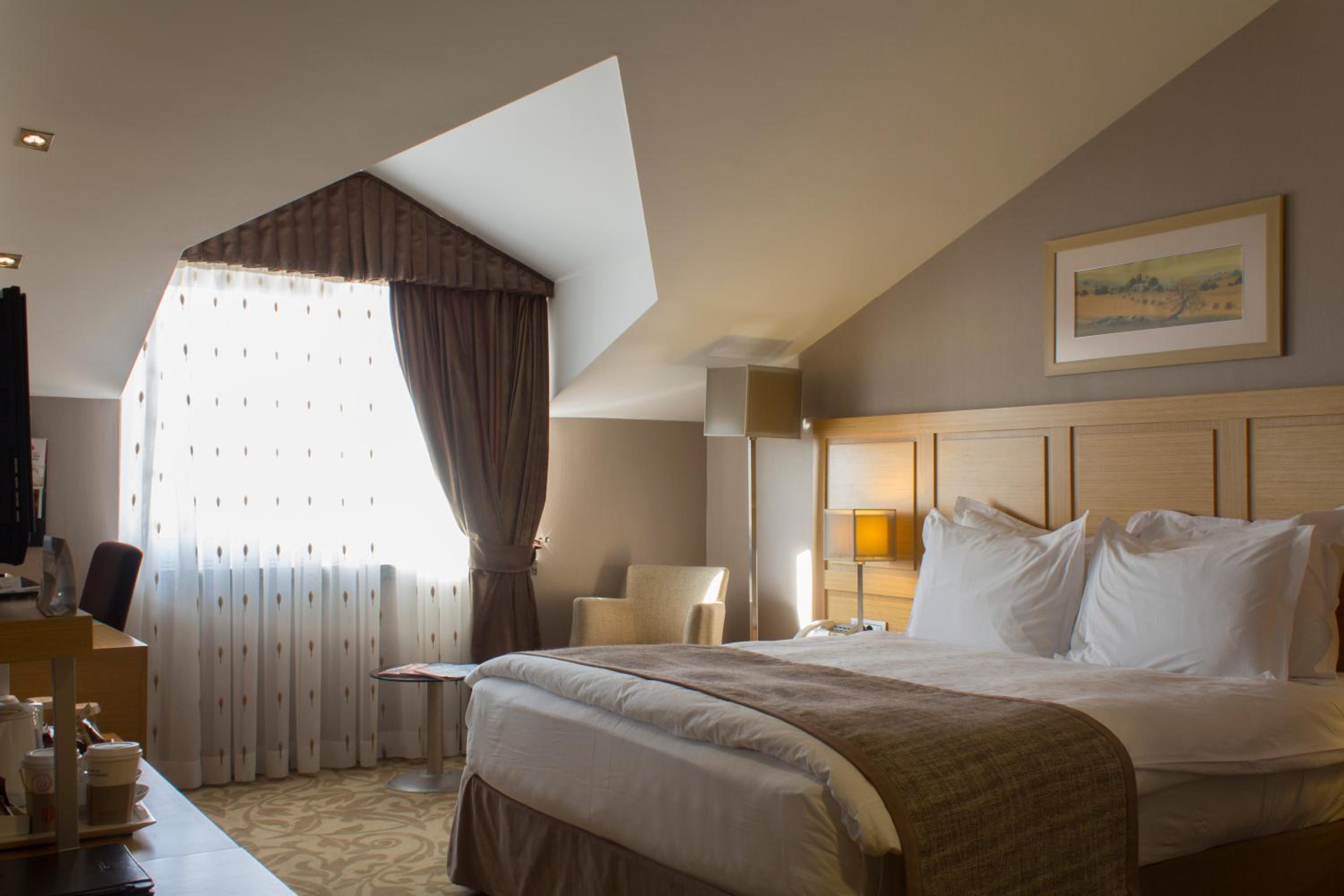 Room, Double Bed, Attic