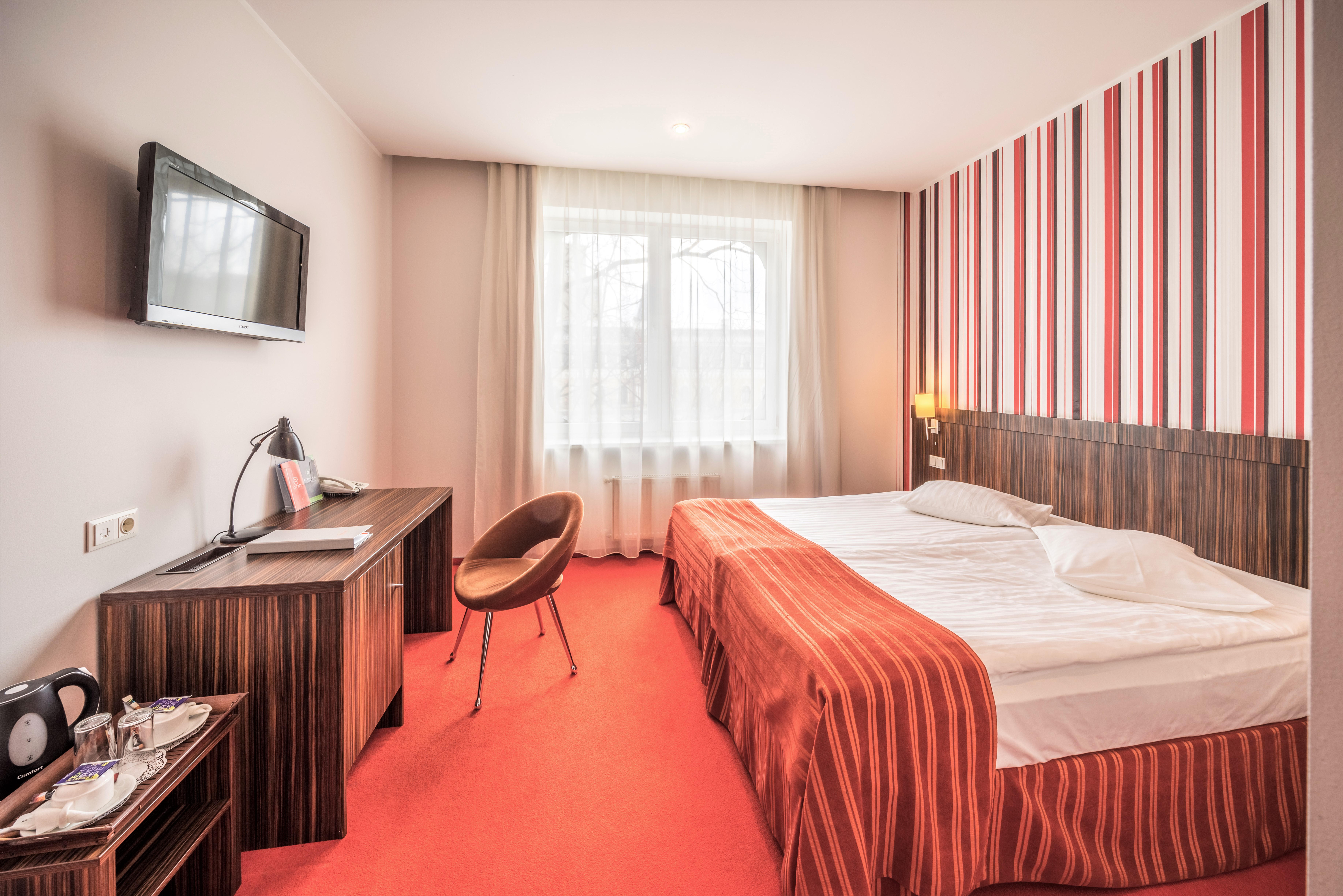 غرفة كومفورت بسرير مزدوج أو سريرين منفصلين، Rija Vef Hotel 2/4
