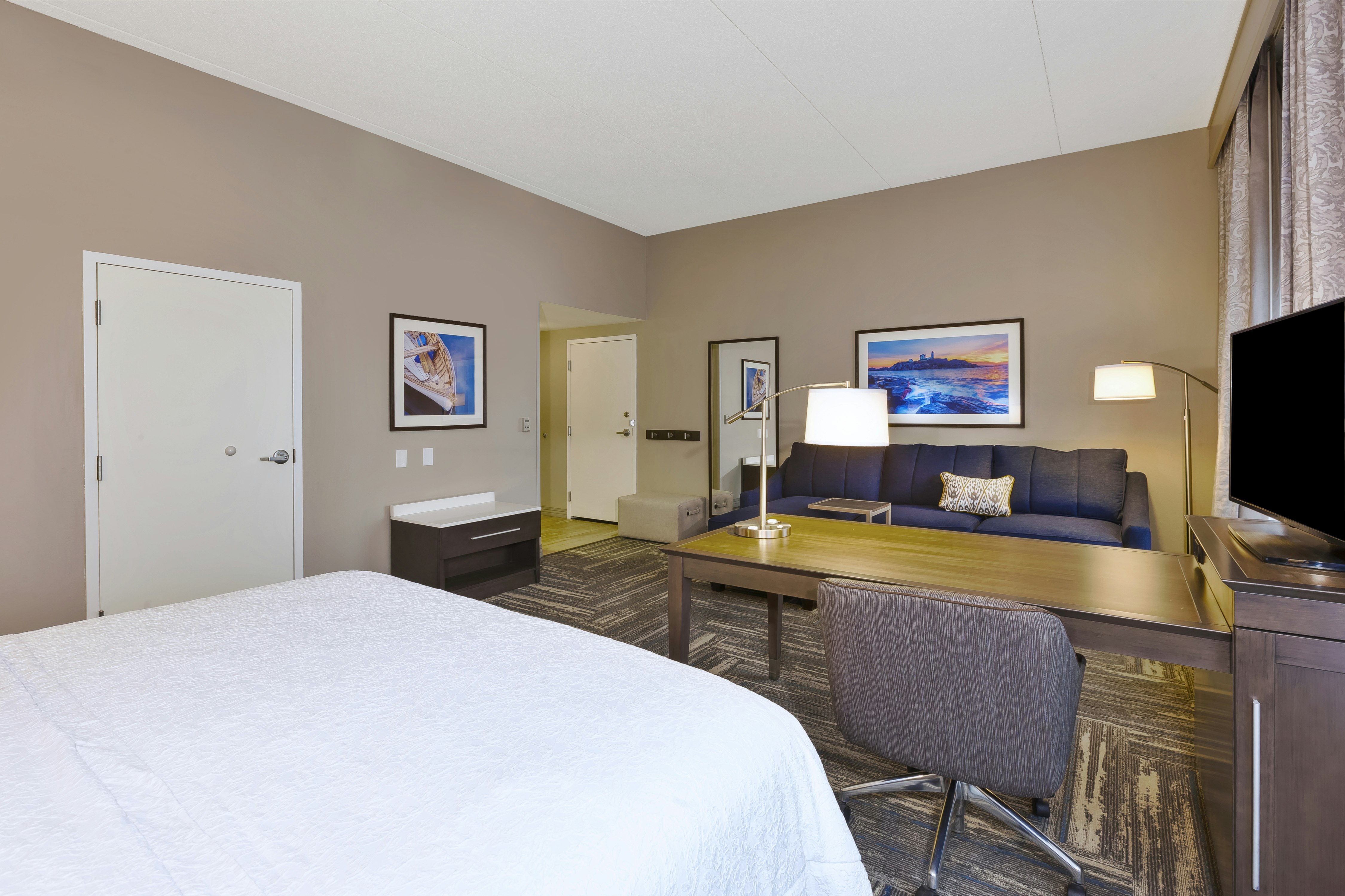 Room, King Bed, Sofa, Accessible