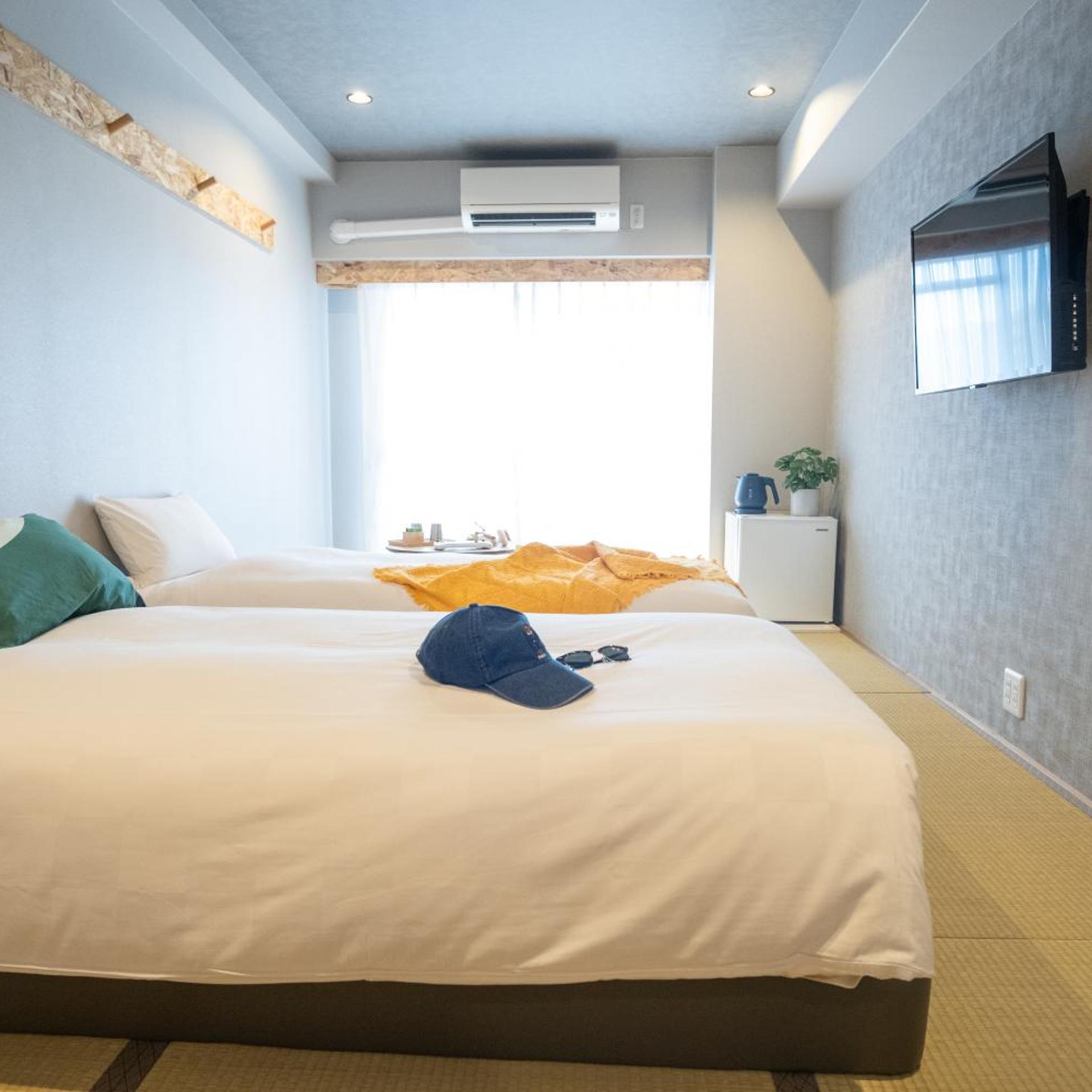 Essential, Japanese, Twin Beds