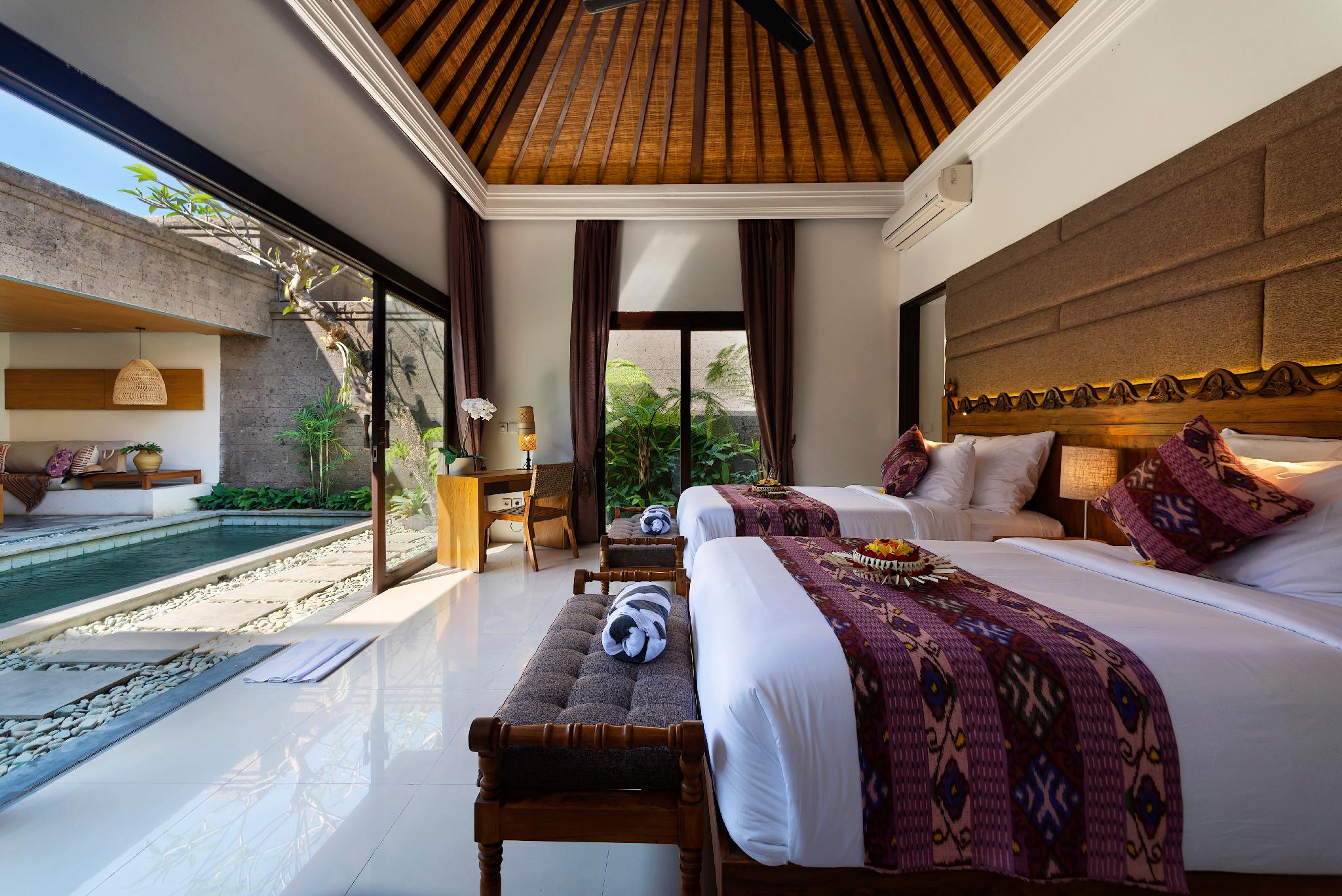 1 Bedroom, Pool, Villa, Twin Beds