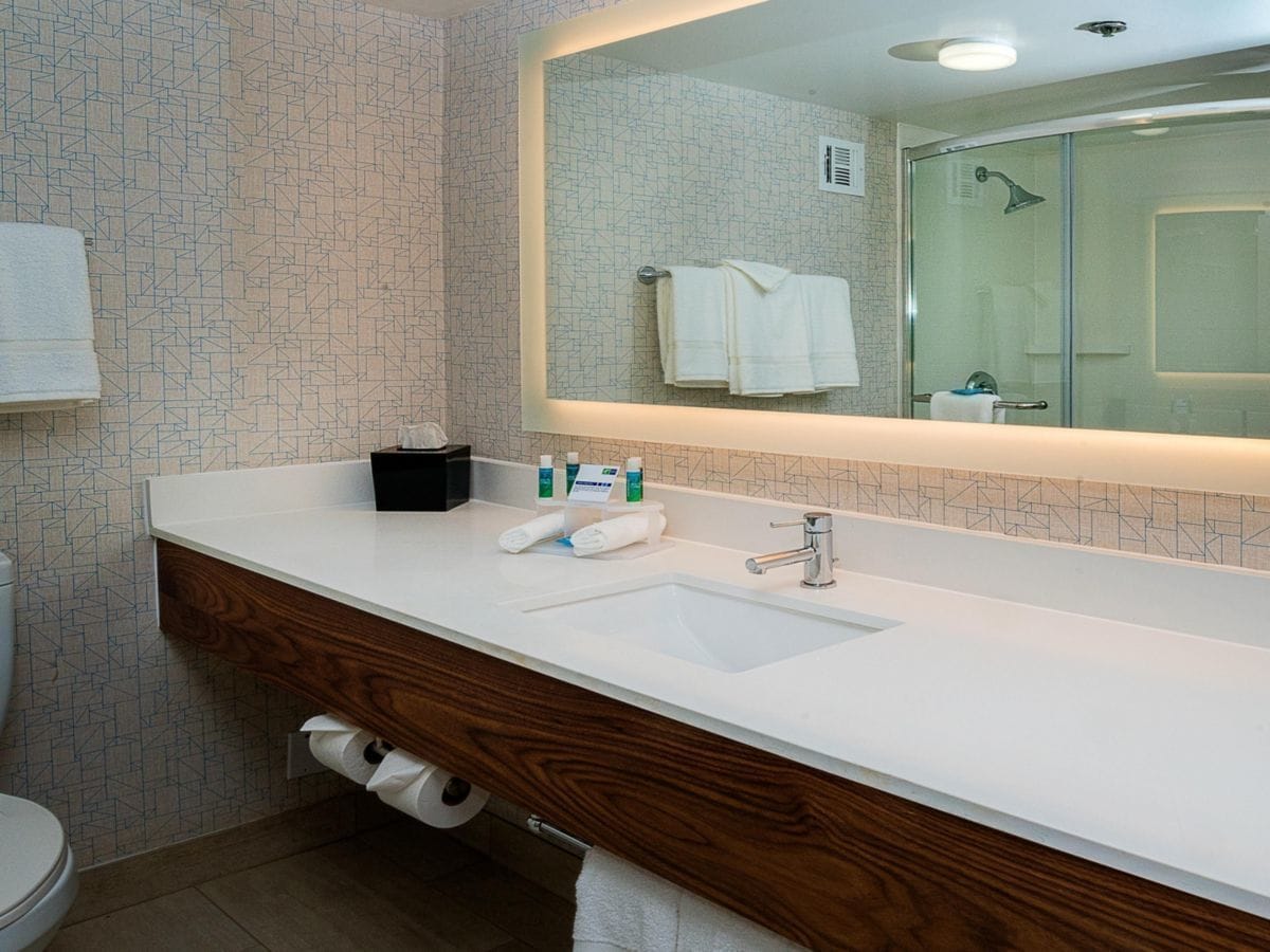 Suite, King Bed, Pool View, Holiday Inn Express Fullerton Anaheim 4/4