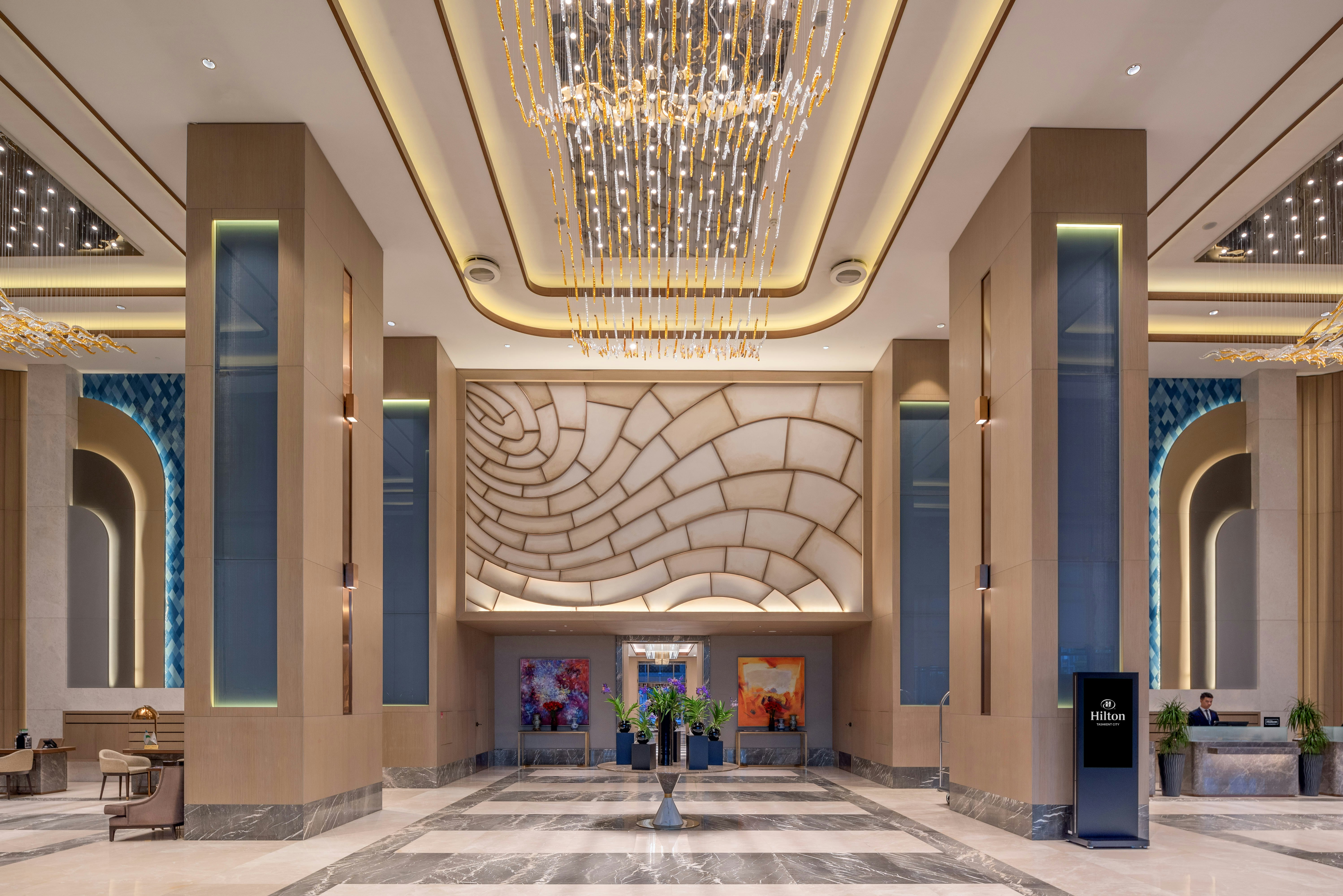 Lobby at Hilton Tashkent City Tashkent, TASHKENT