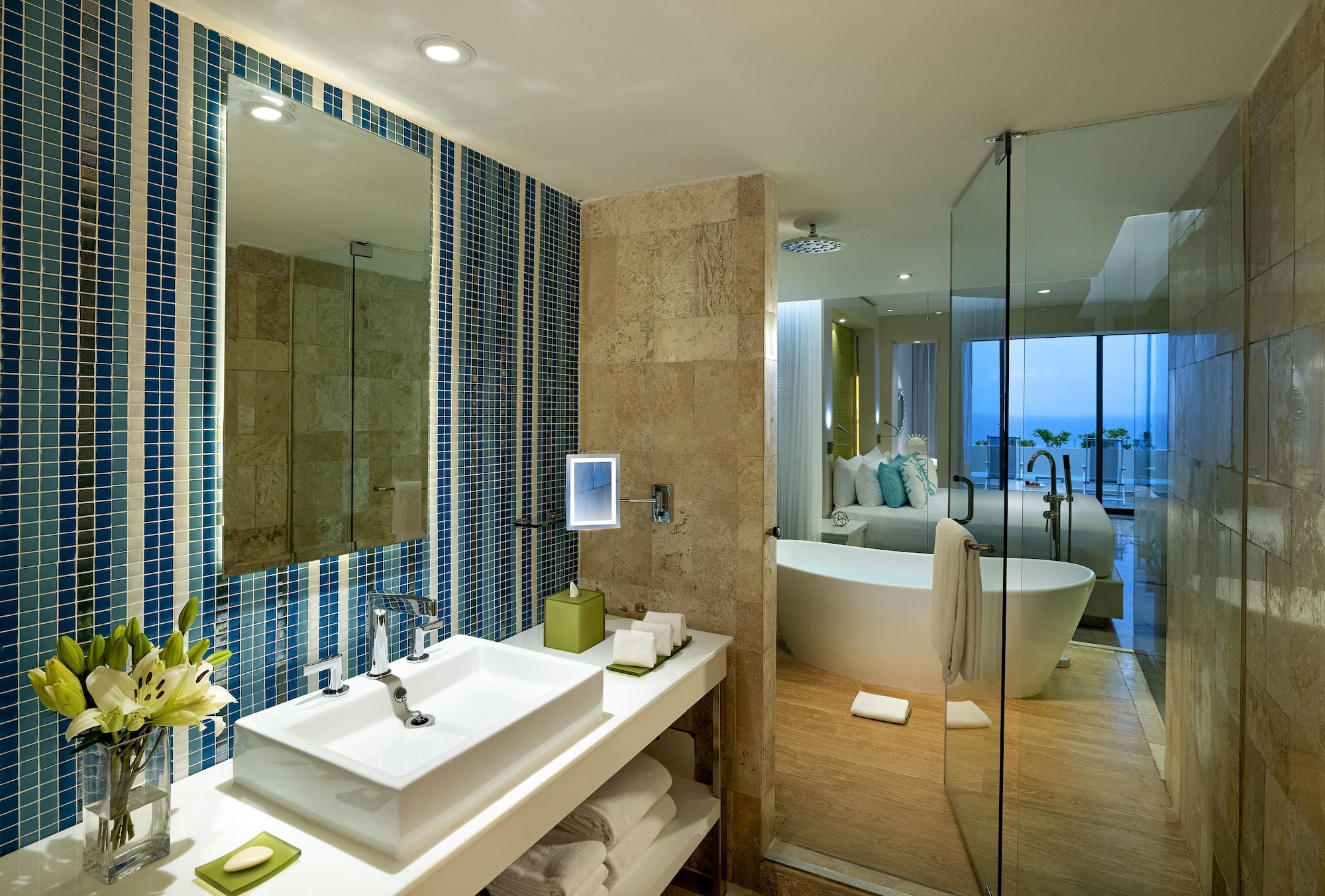 Reserve, Suite, King Bed, Ocean View, Adult Only، Paradisus Cancun 4/9