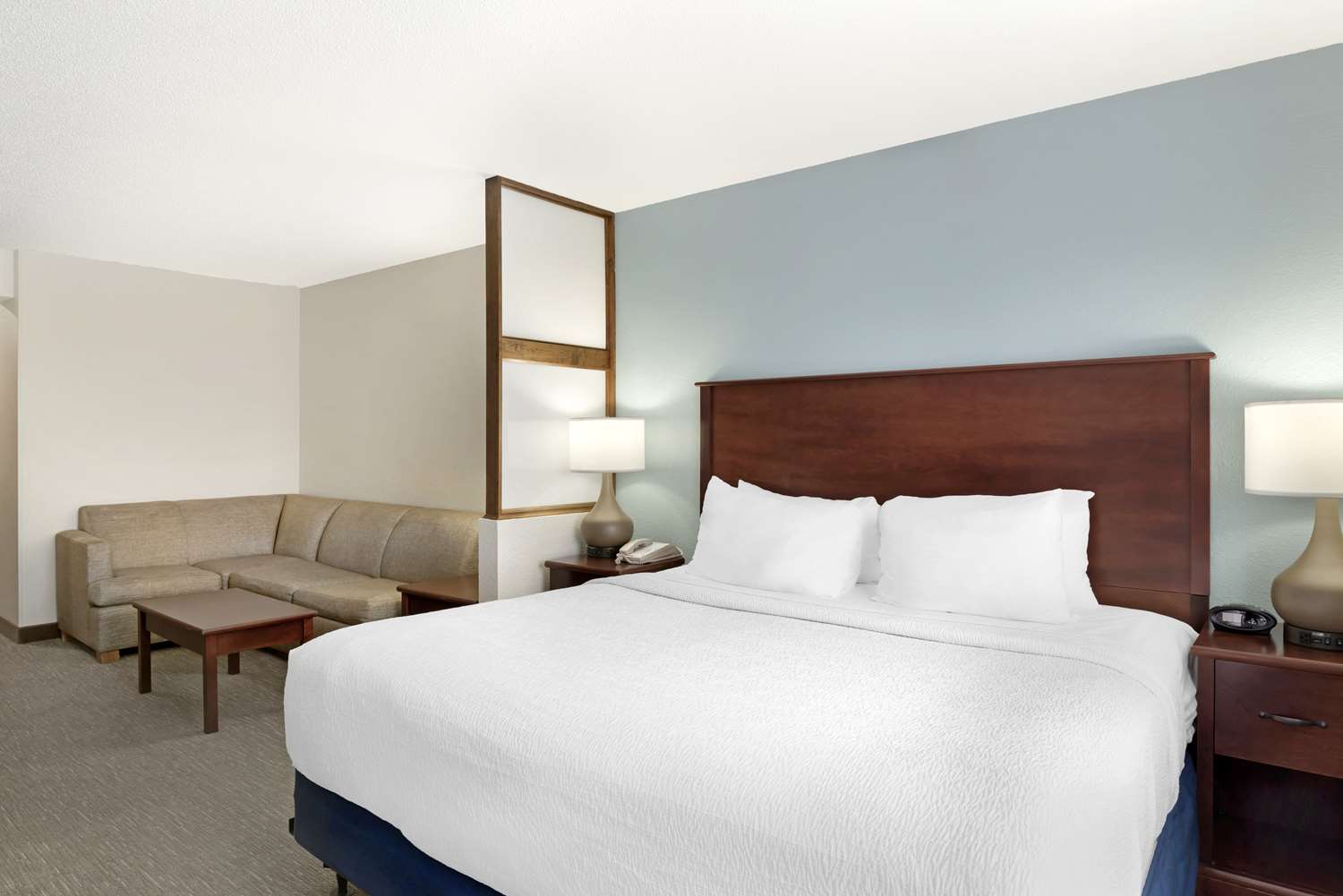 Suite, King Bed, Sofa, Accessible