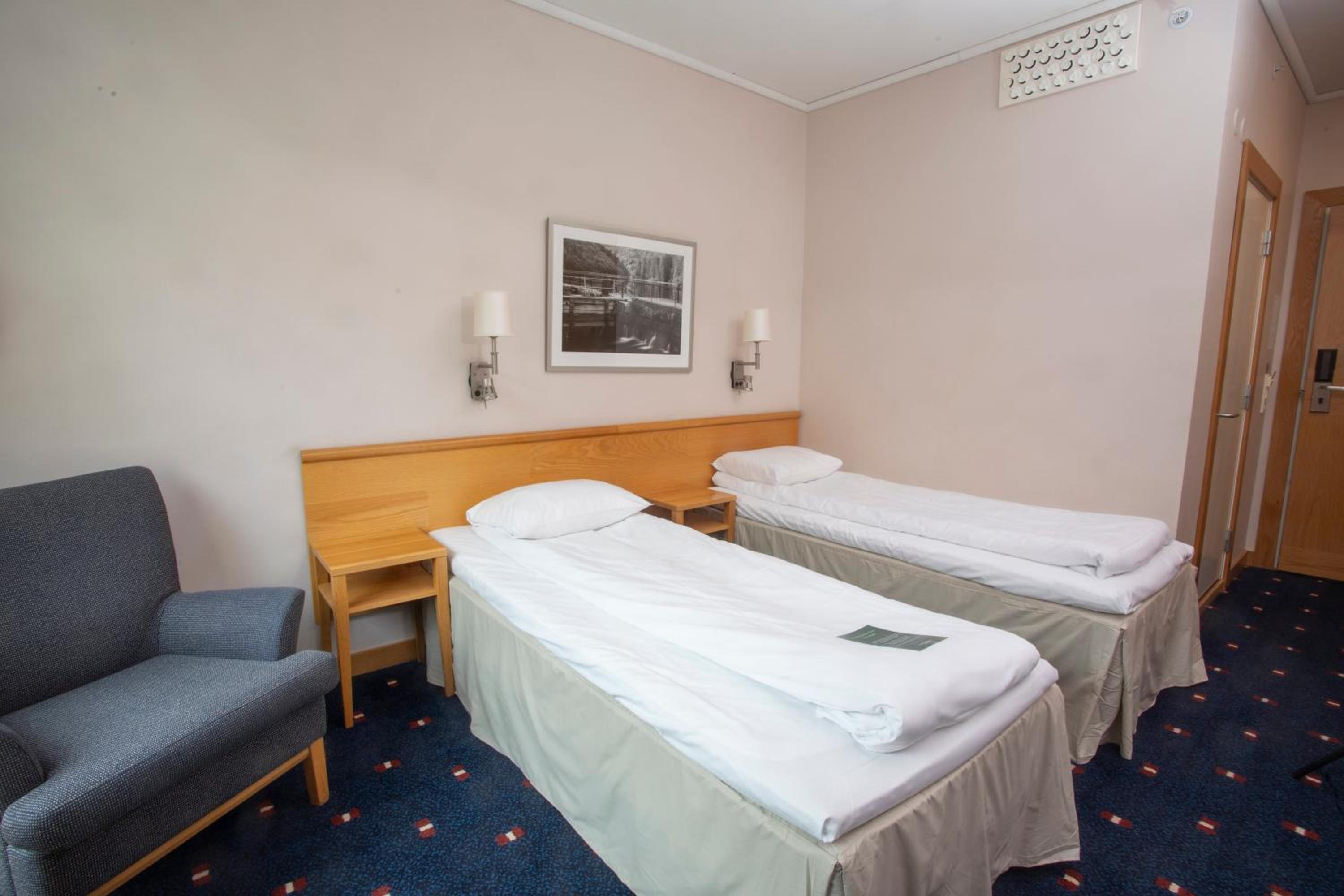 غرفة قياسية بسرير مزدوج أو سريرين منفصلين، Home Hotel Bryggeparken 2/6