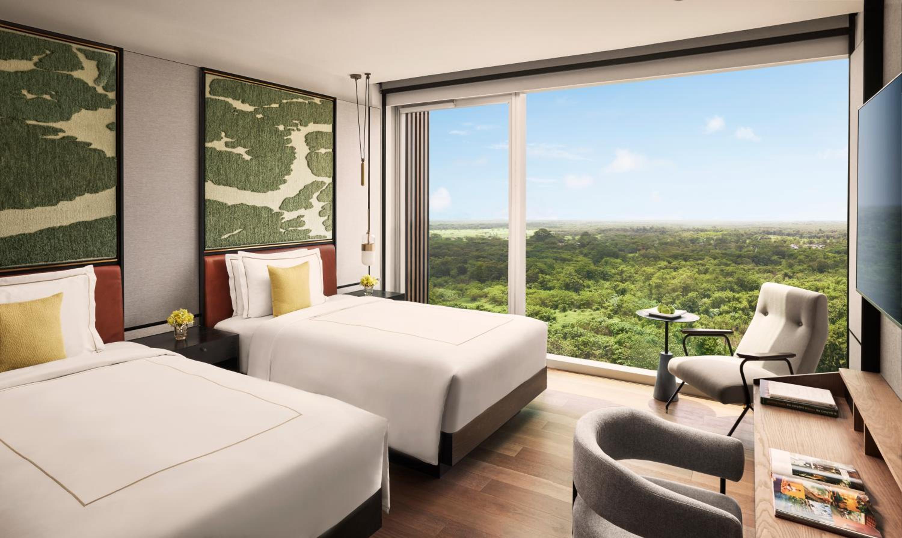 Taj Club, Twin Beds, Club Lounge Access