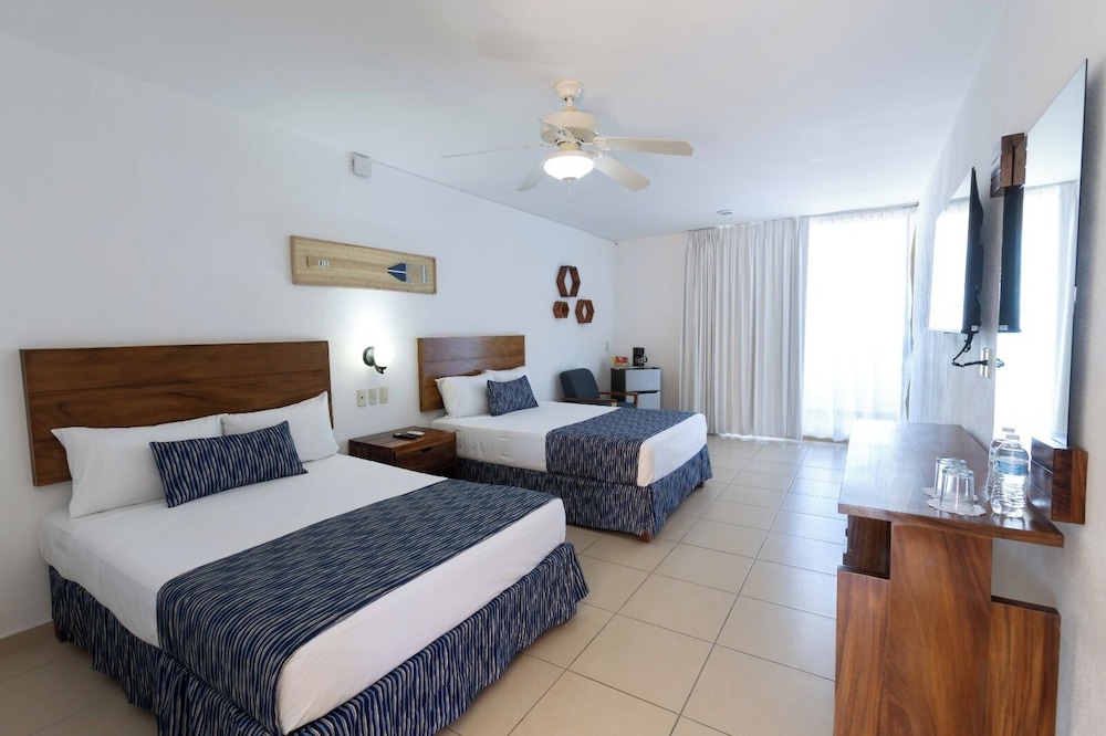 Premium, 2 Double Beds, Ocean View