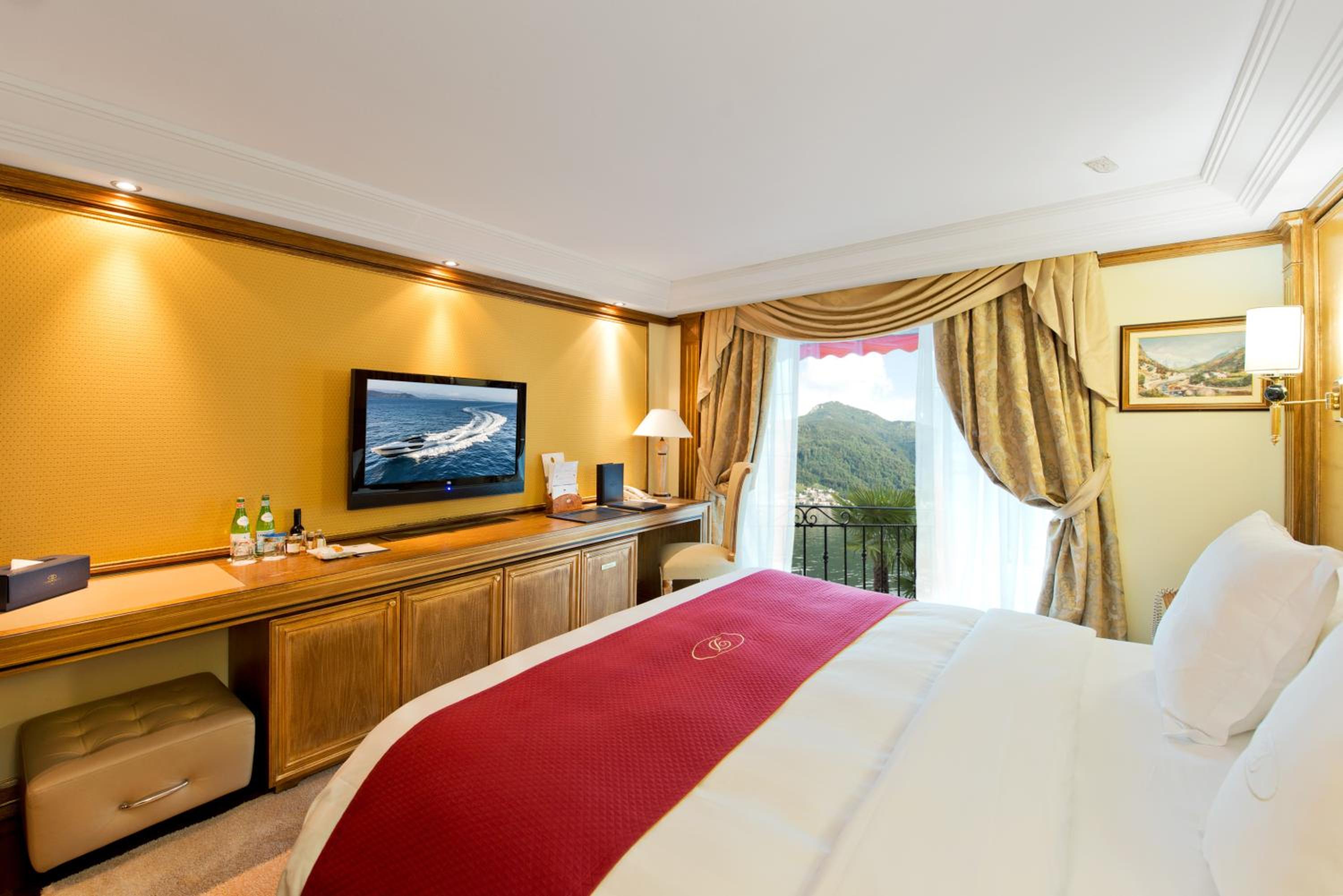 جناح رئاسي بإطلالة على البحيرة، Swiss Diamond Hotel Lugano 5/8