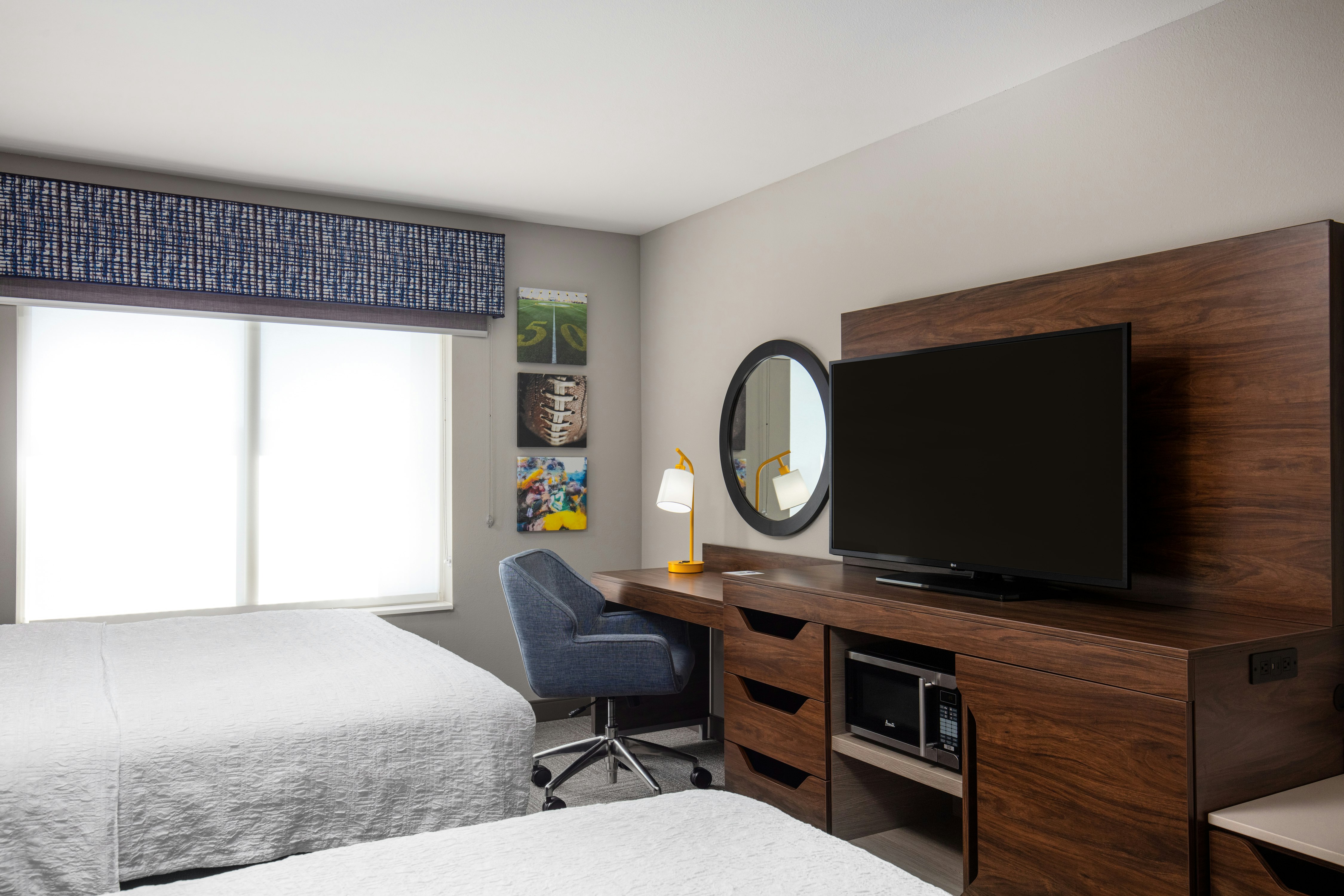 غرفة بسريرين كوين، Hampton Inn by Hilton Green Bay Stadium 3/4