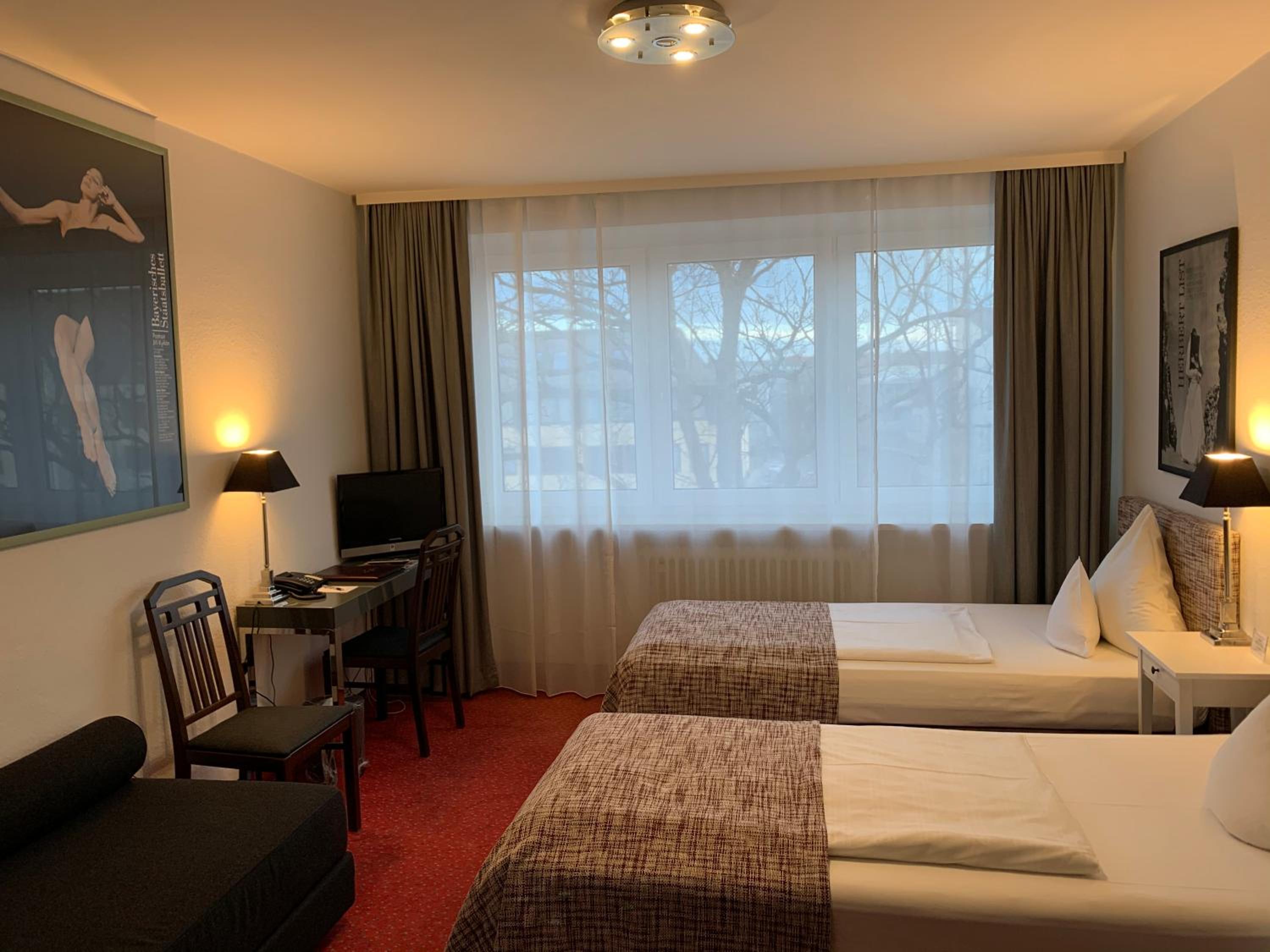 غرفة ثلاثية بسرير فردي، Hotel Nymphenburg City 10/10