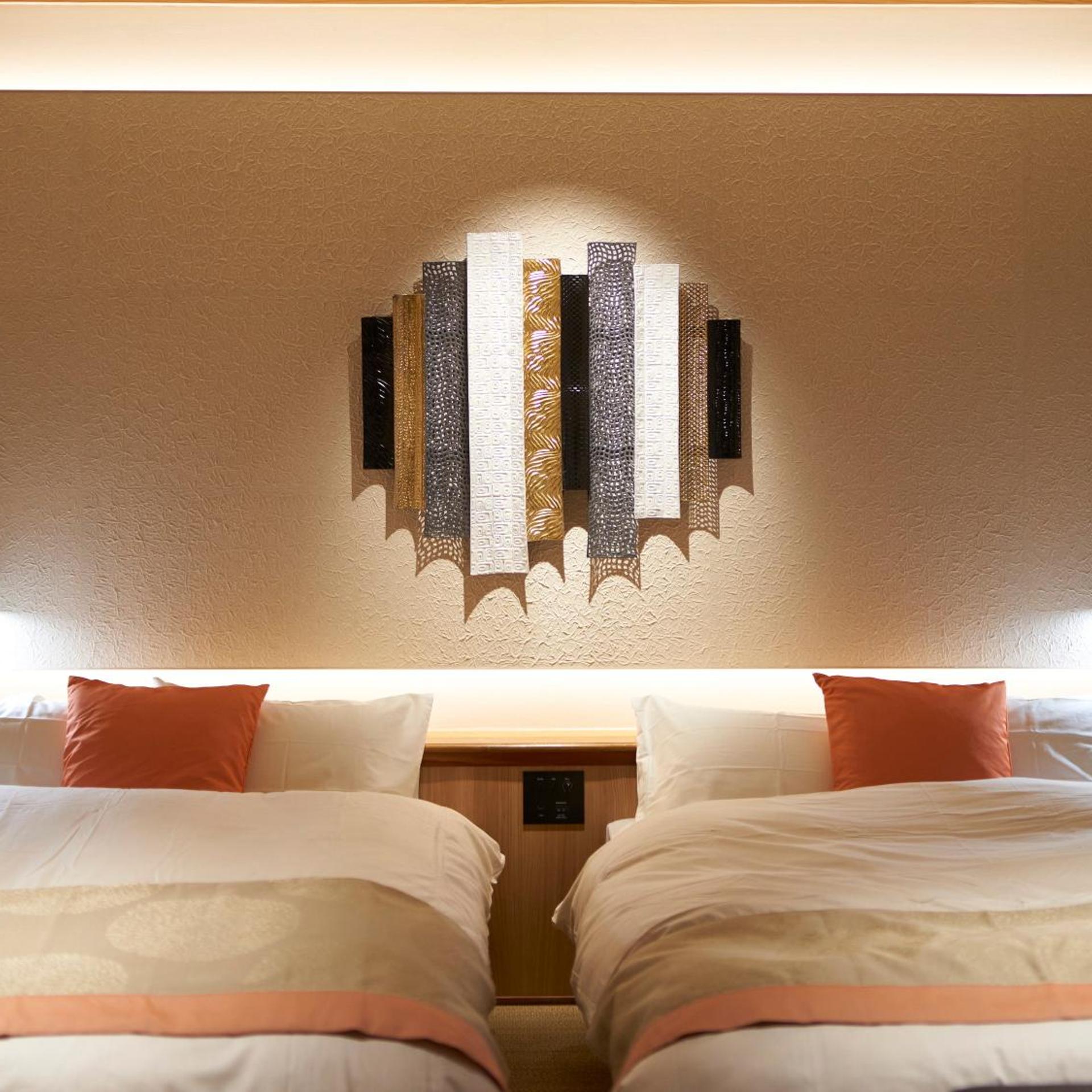 Room, Twin Beds, Outdoor Bath