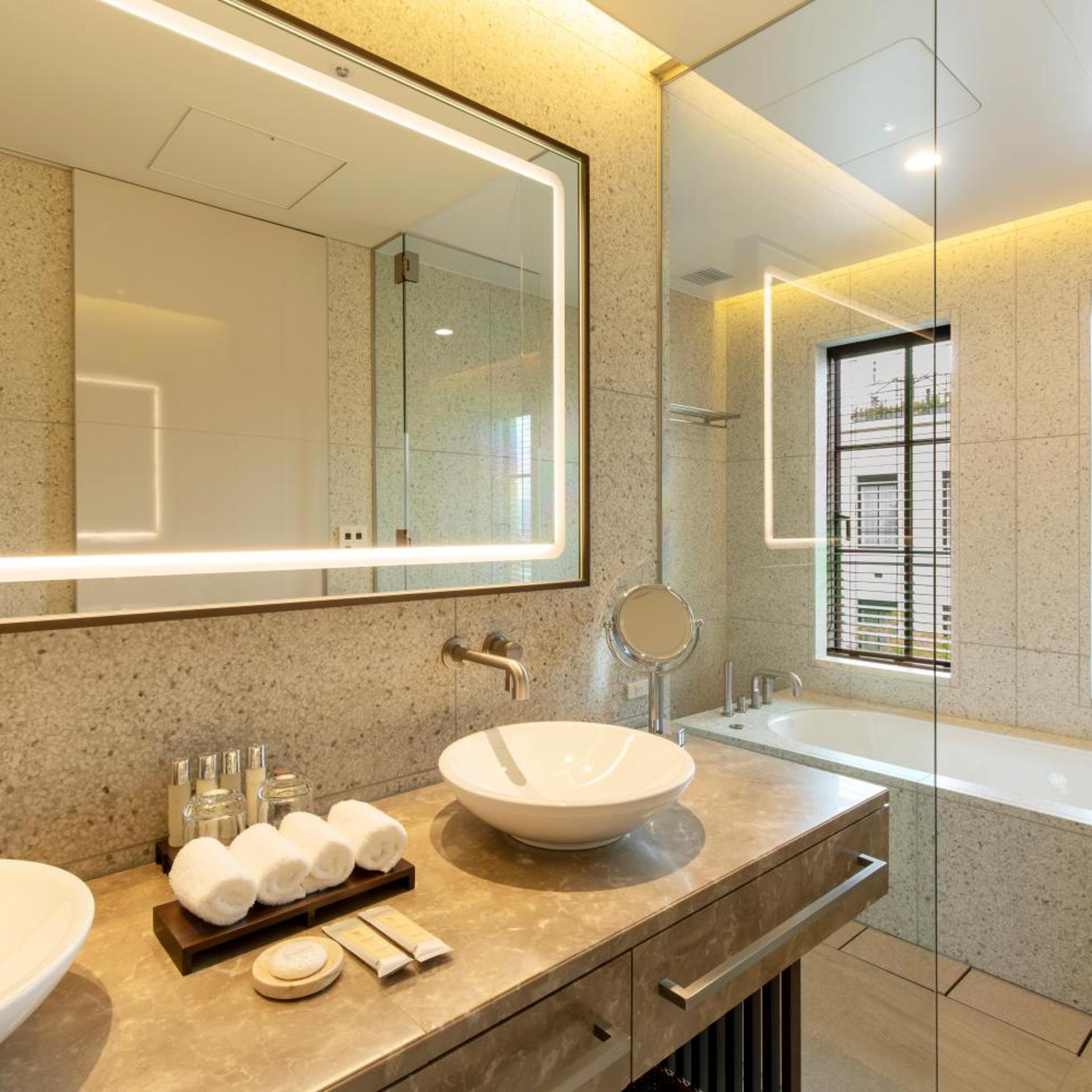 غرفة ديلوكس بسريرين منفصلين مع دخول الصالة، The Hotel Seiryu Kyoto Kiyomizu 6/8