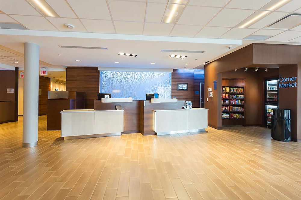 Lobby at Fairfield Inn And Suites Jamestown, JAMESTOWN - ND