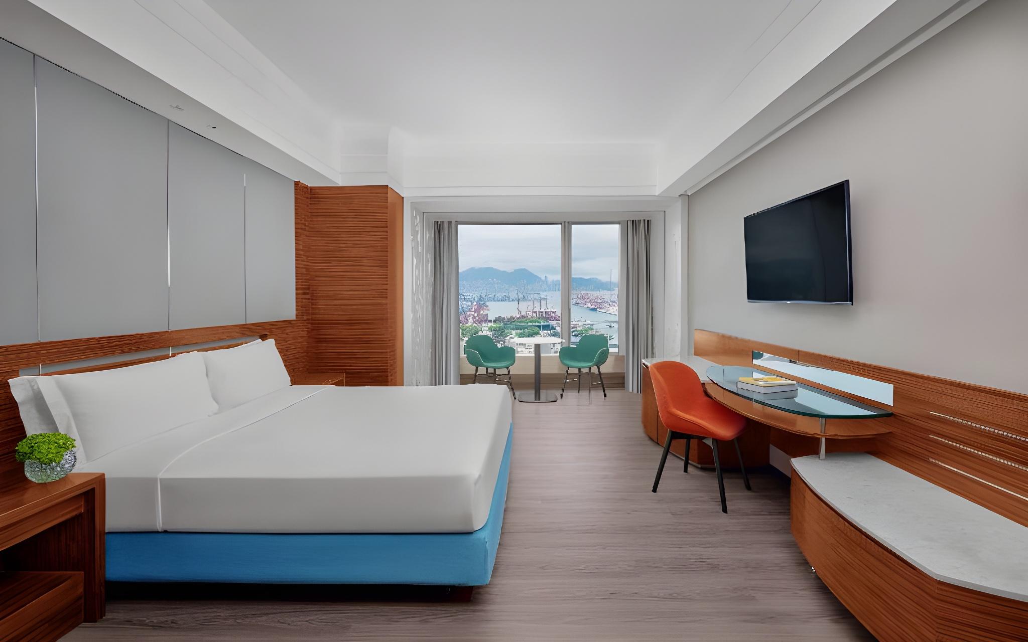 Premier, Double Bed, Harbour View, Tower Two