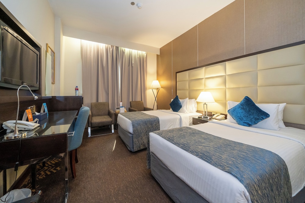 غرفة ديلوكس بسريرين منفصلين للمدخنين