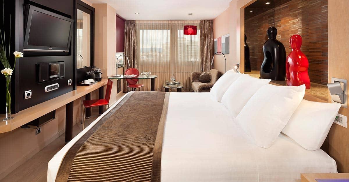 غرفة بريميوم بسرير مزدوج، Melia Madrid Princesa Hotel 8/10