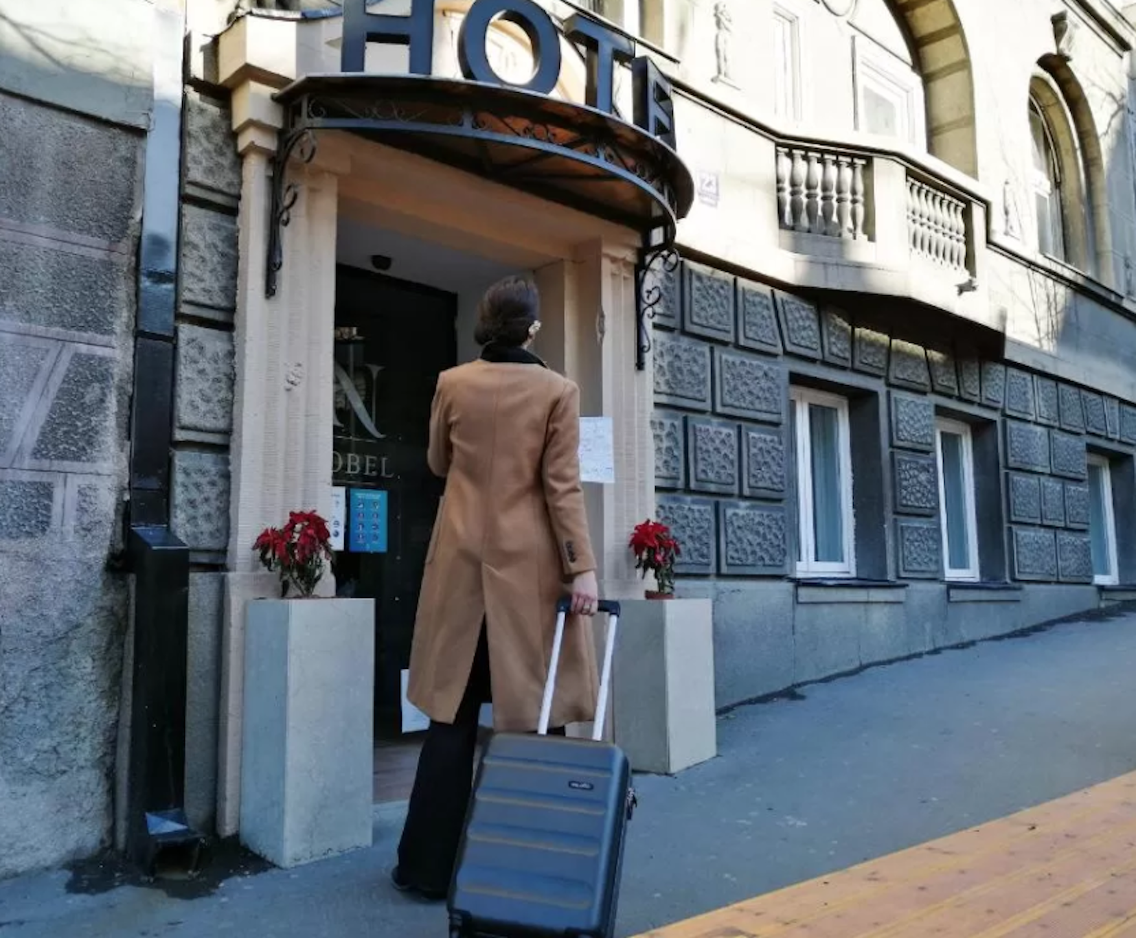 Lobby at Nobel Gallery Hotel, BELGRADE