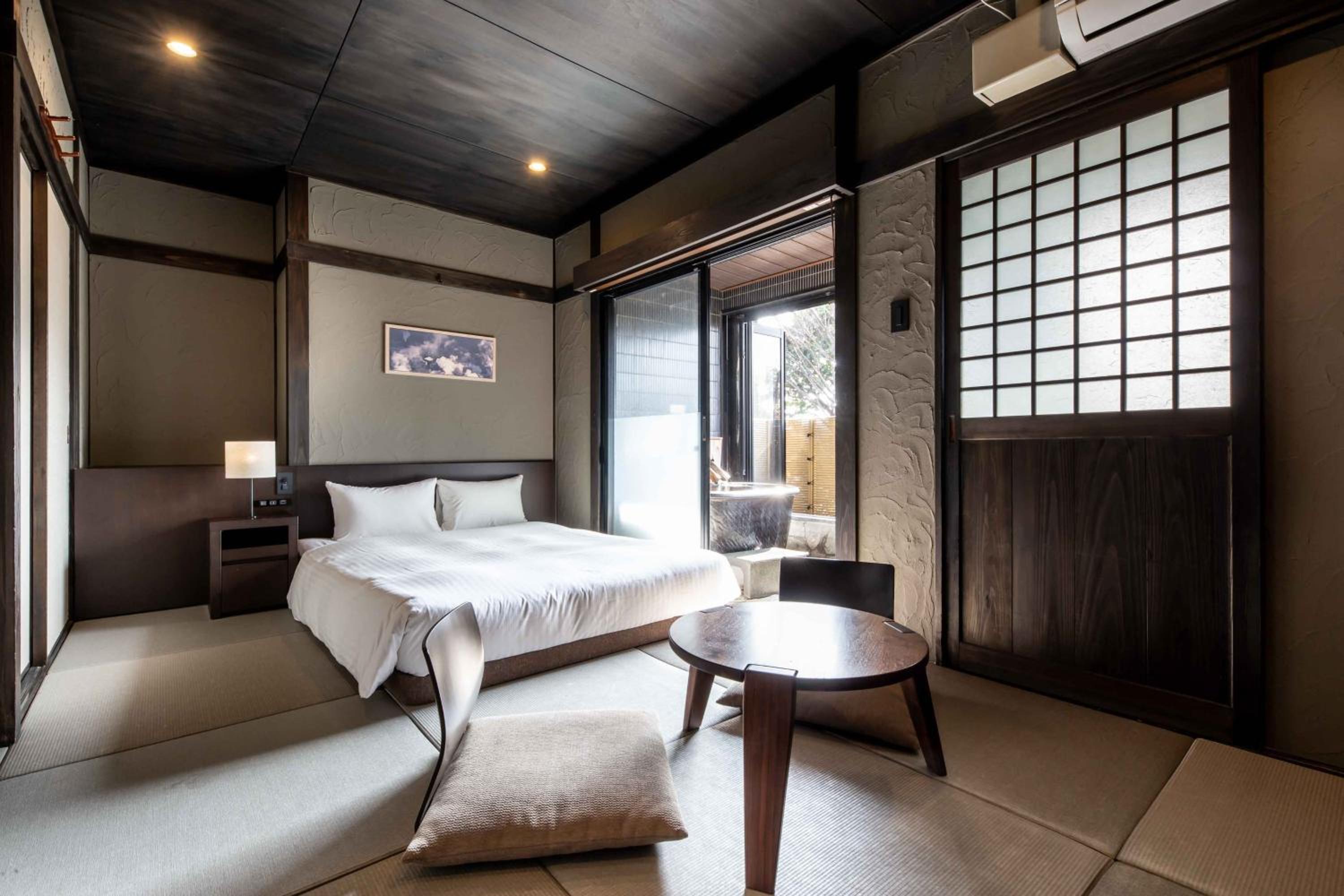 Japanese Western, Superior, Double Bed, Outdoor Bath
