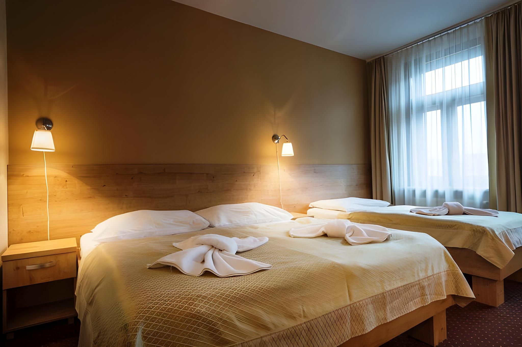 غرفة سوبيريور بسرير مزدوج مع سرير إضافي، Prague Centre Superior Hotel 3/3