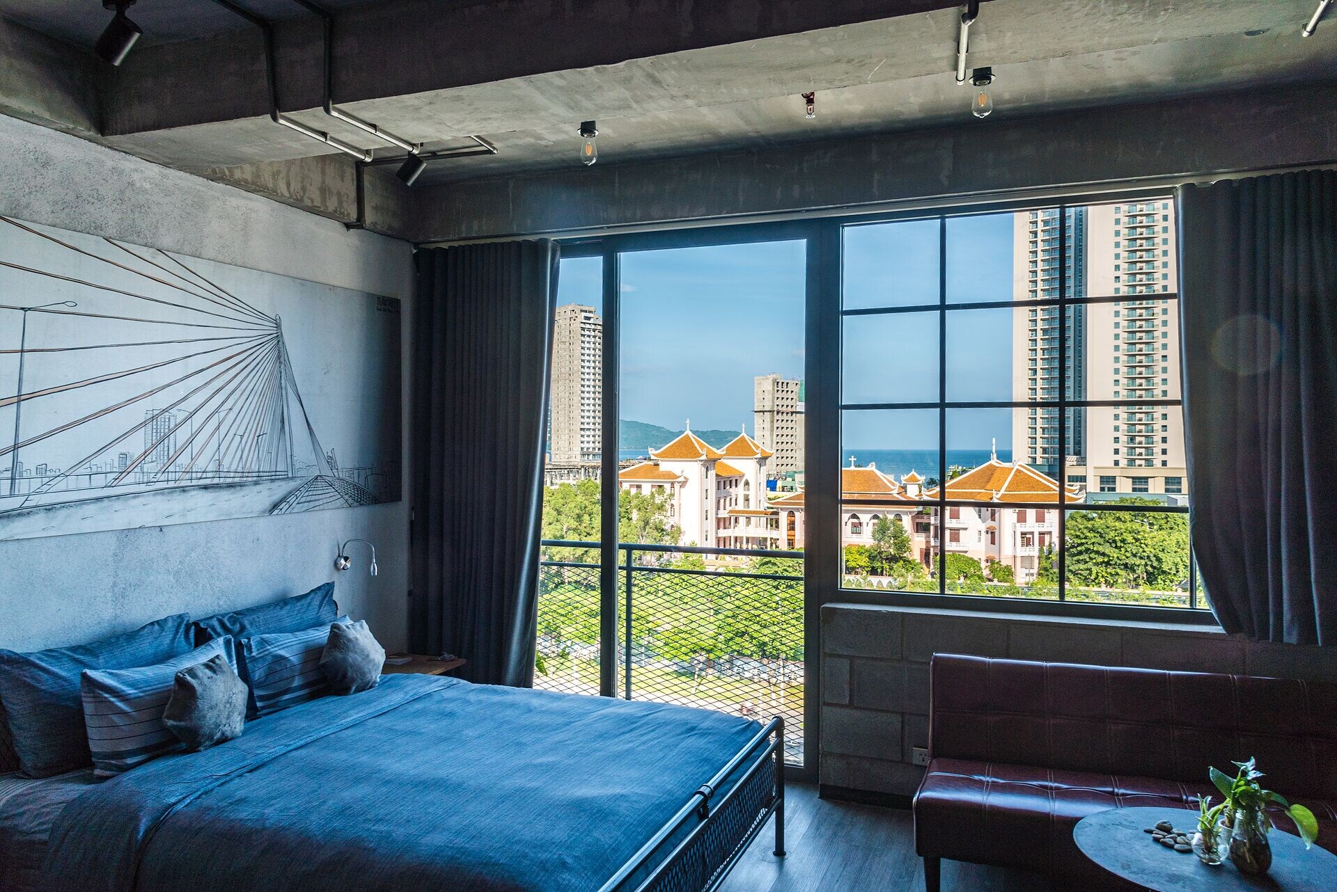 ROOM, DOUBLE BED, SEA VIEW