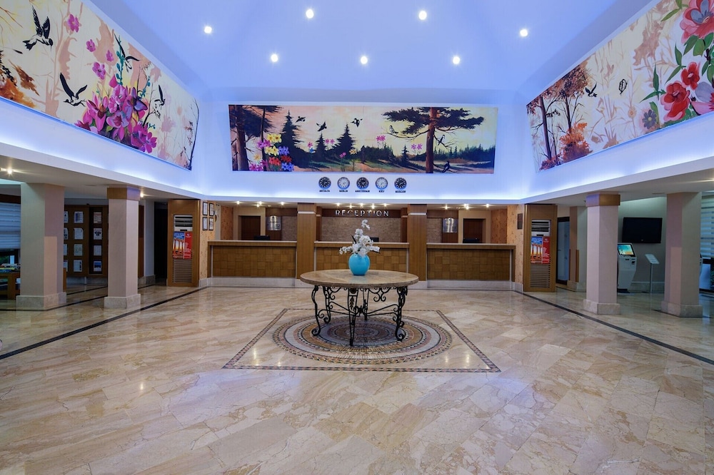 Lobby at Crystal Flora Pearl Collection, KEMER
