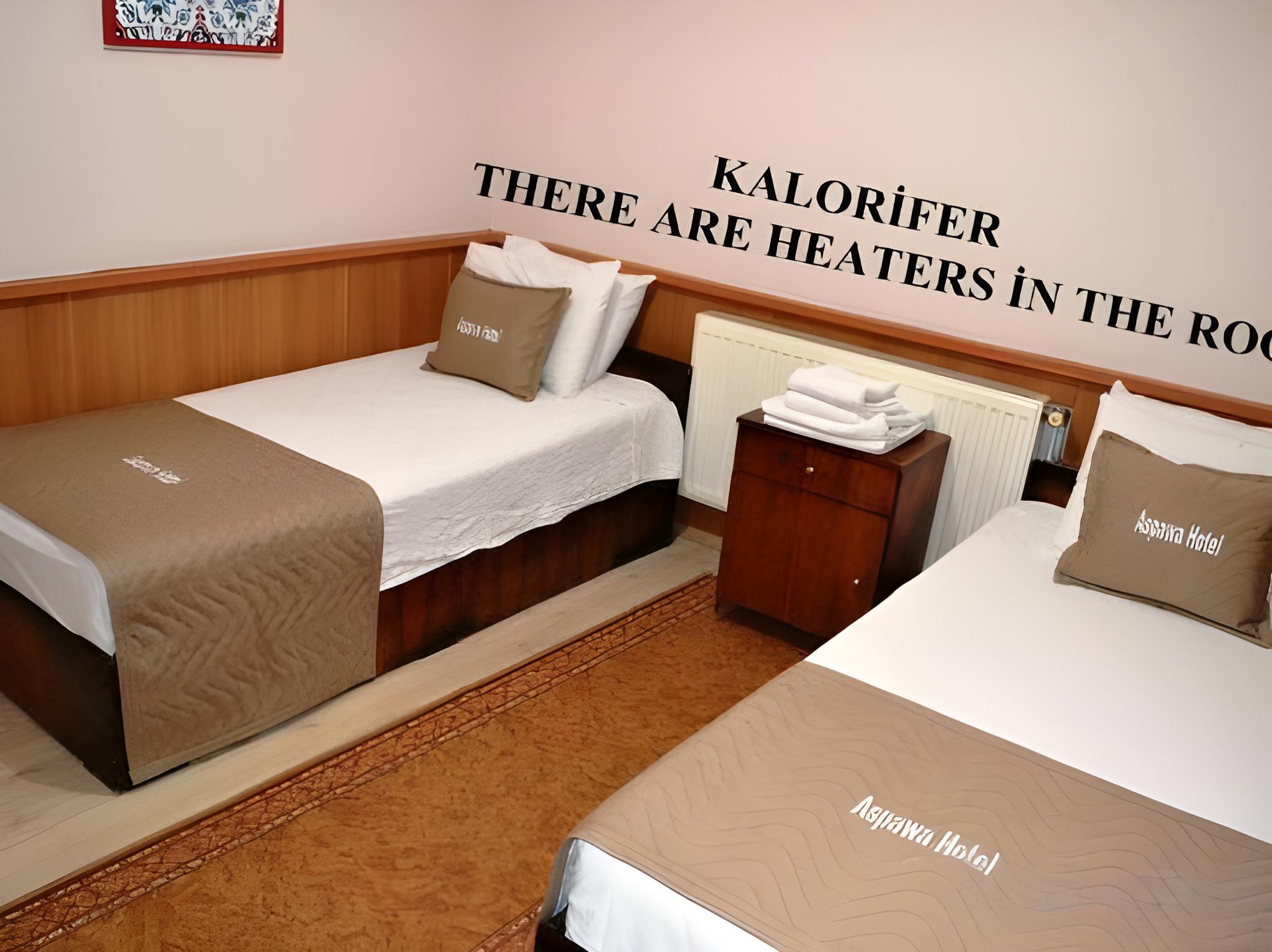 Room, Twin Beds, Aspawa Pansion 3/3