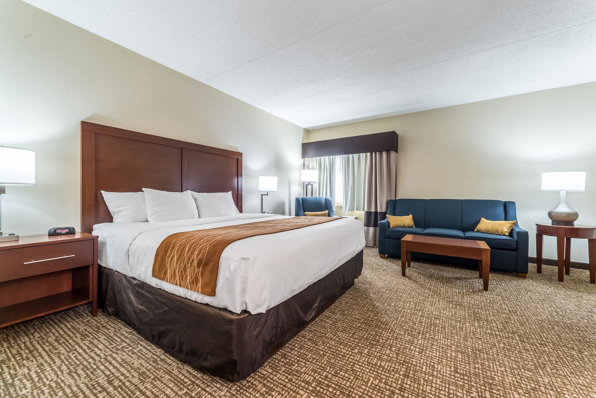 جناح بسرير كينج مع أريكة، Comfort Inn Festus-St. Louis South 2/8