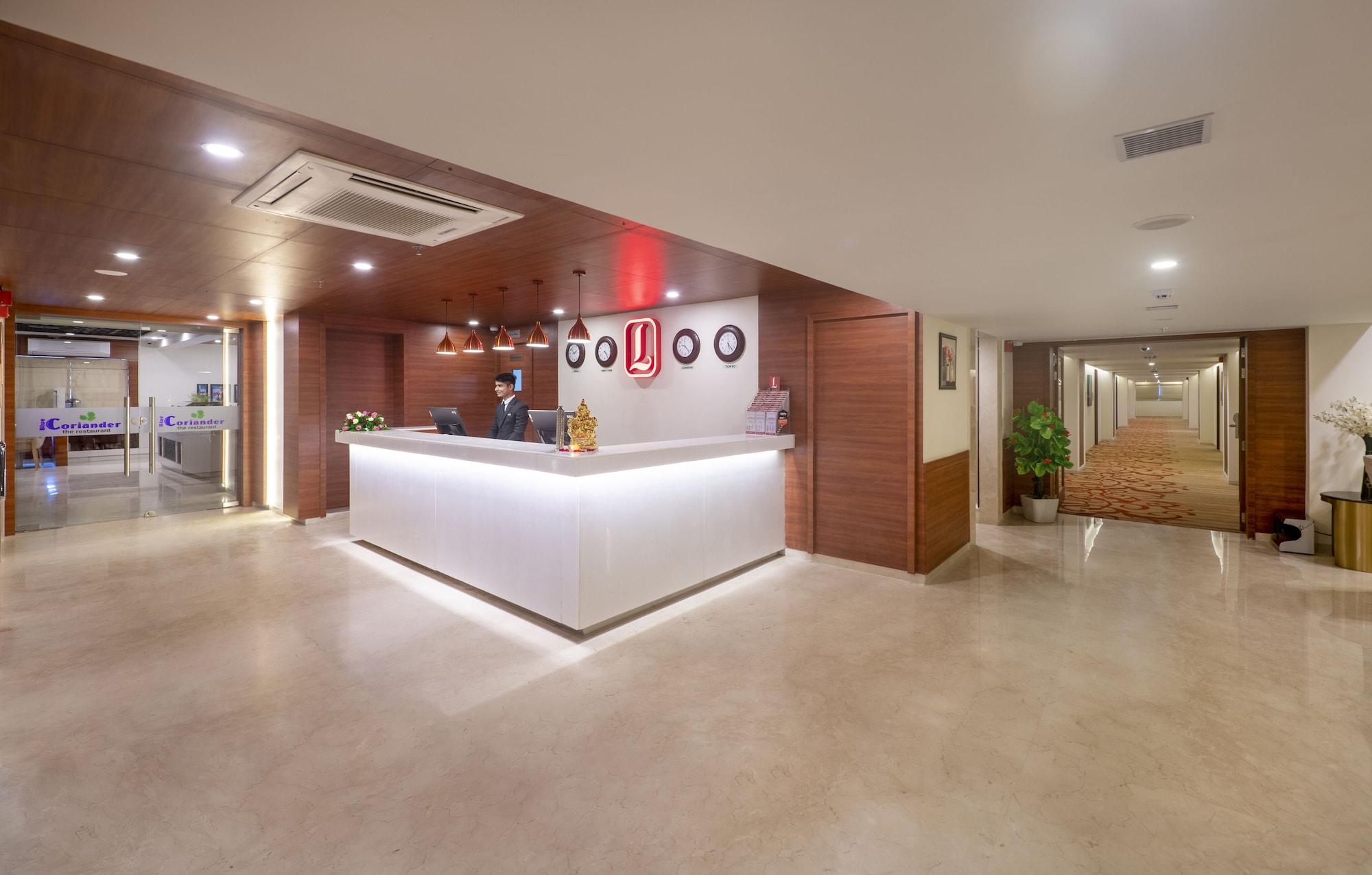 Lobby at Lords Eco Inn Shapar, Kotda Sangani