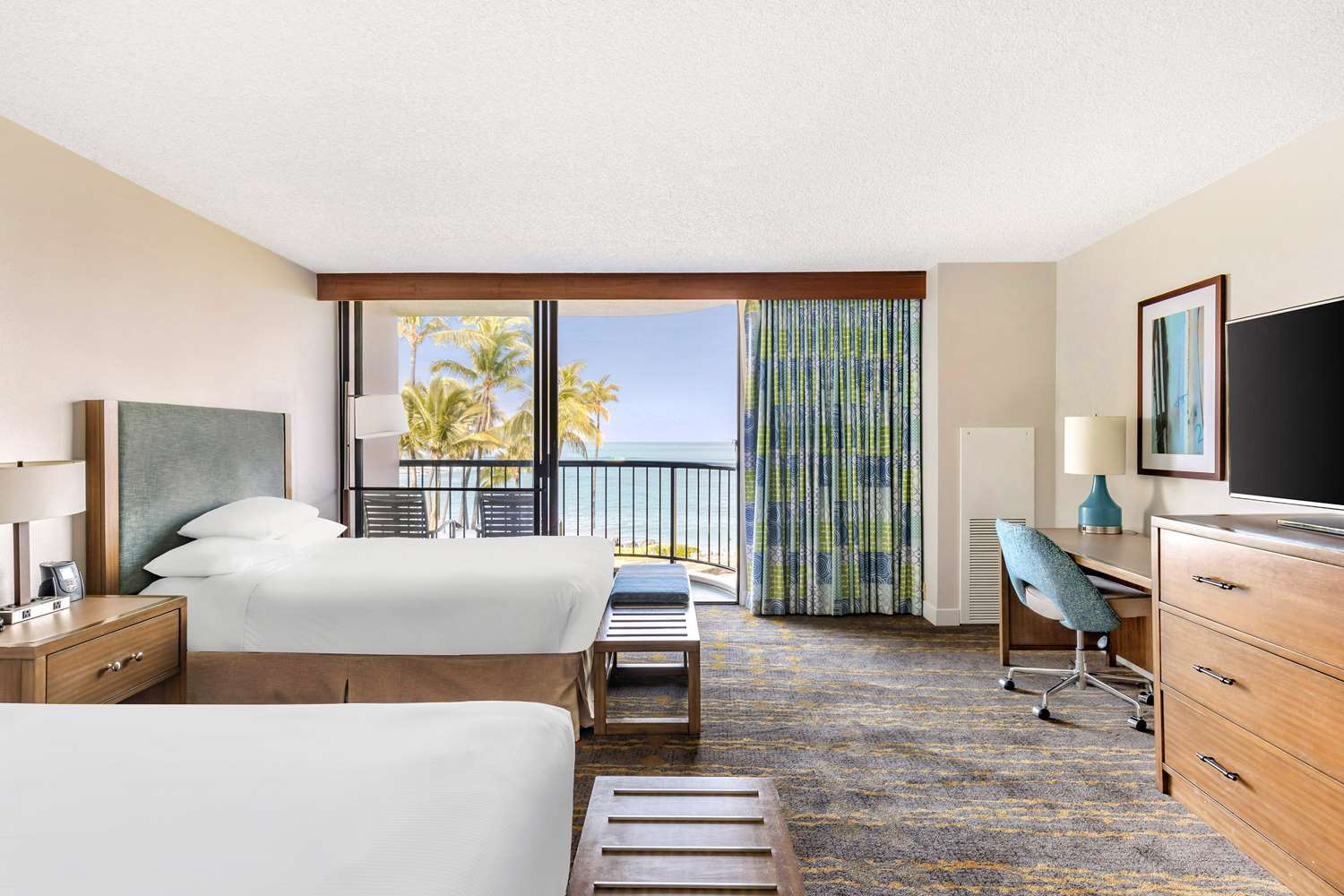 Room, 2 Double Beds, Ocean Front