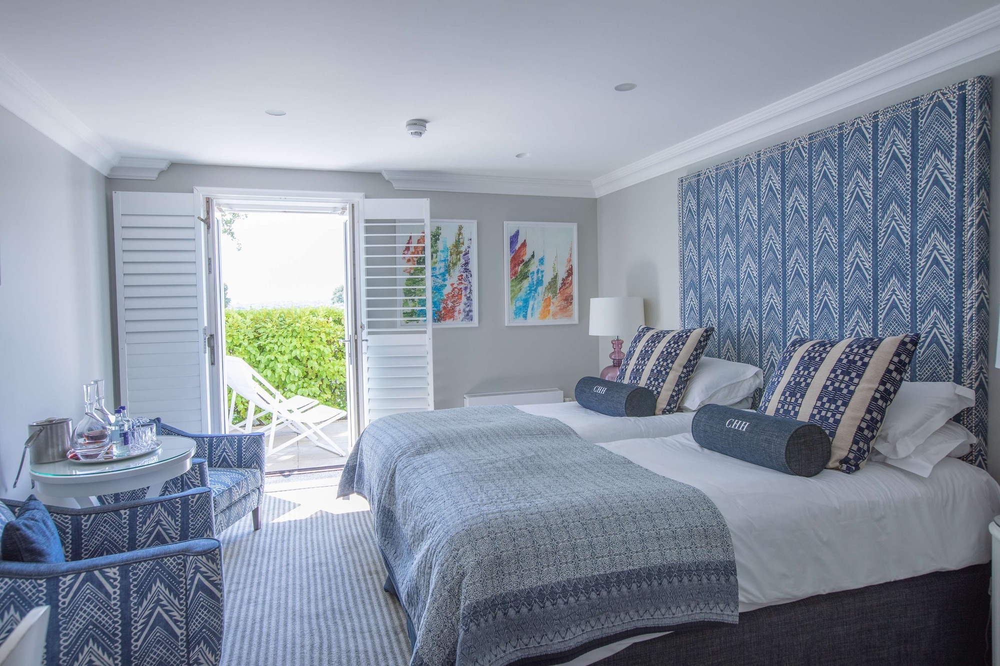 Inland, King Bed, Terrace, The Christchurch Harbour 3/10