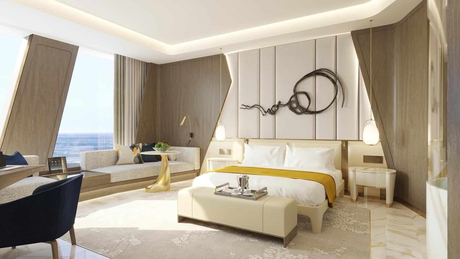 Superior, Double Bed, Sea View