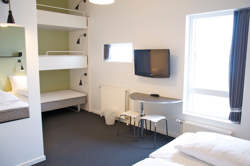 Room, 1 Double and 3 Single Beds