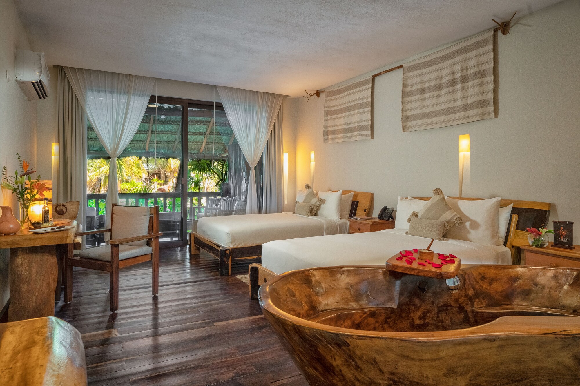 Jungle, 2 Double Beds, with View