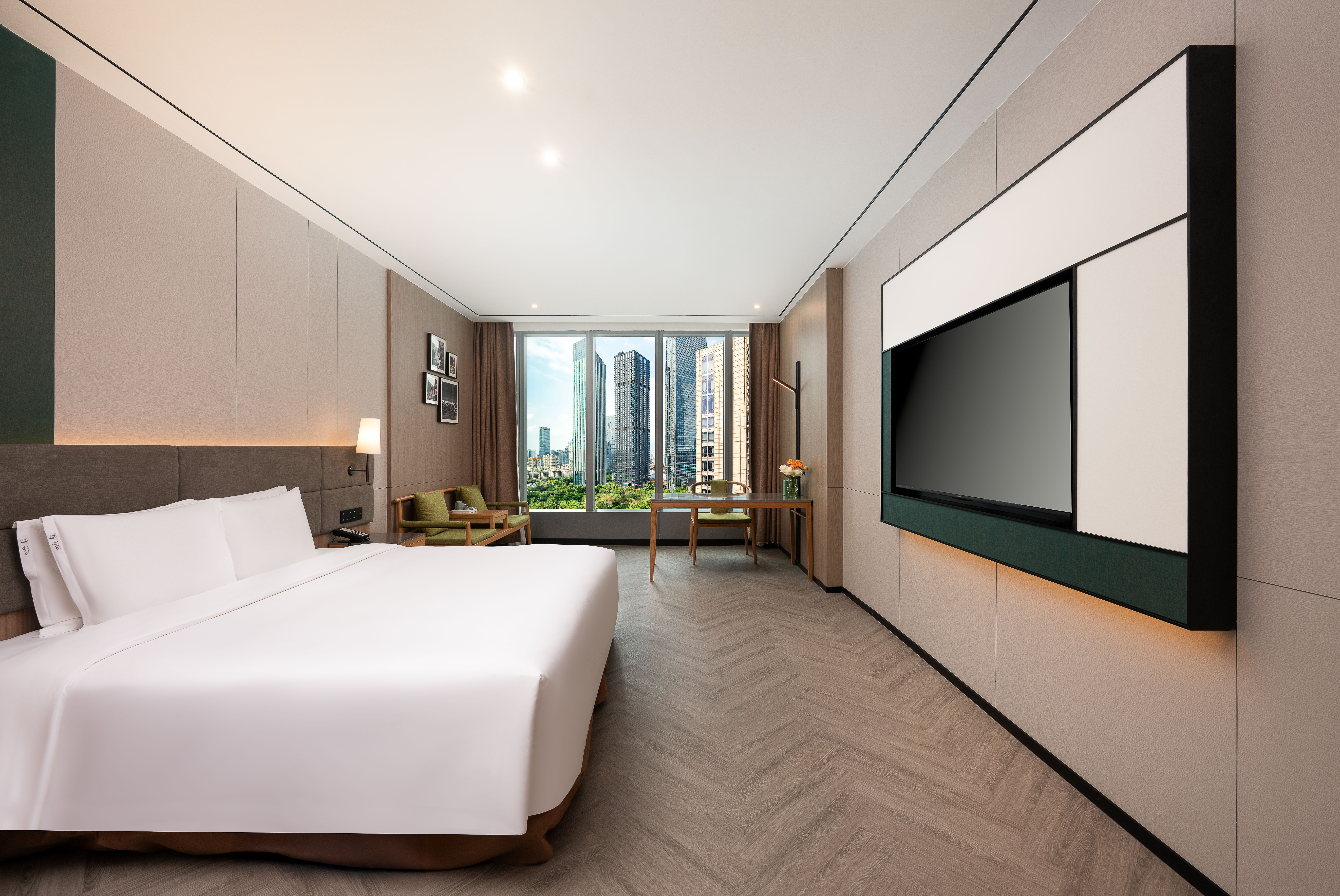 Premium, King Bed, Tower View، Holiday Inn Guangzhou Zhujiang New Town By Ihg 2/8