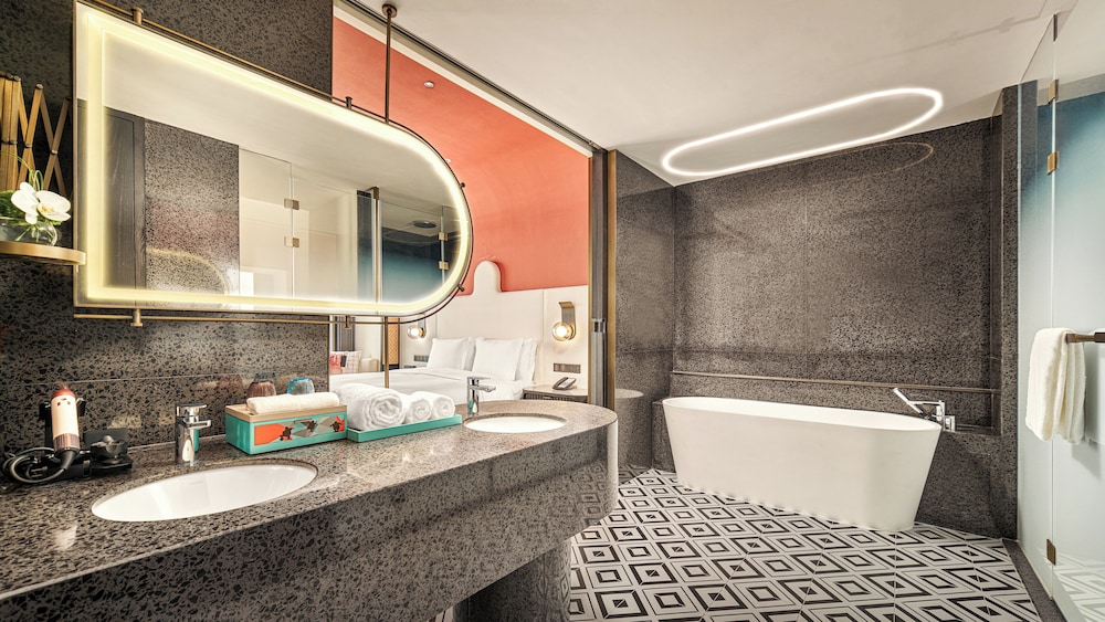 جناح بسرير كينج بغرفة نوم واحدة، Hotel Indigo Zhuhai Xiangzhou by IHG 8/10