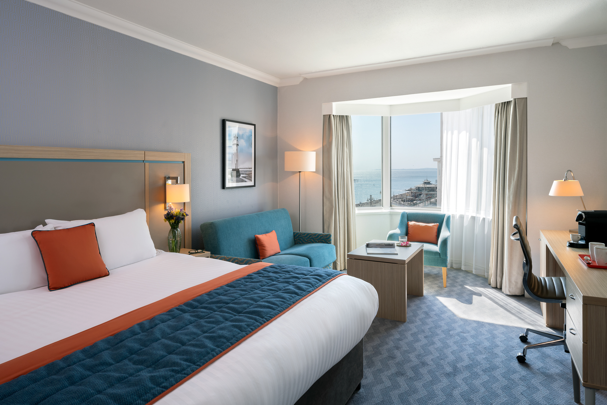 Superior, King Bed, Sea View