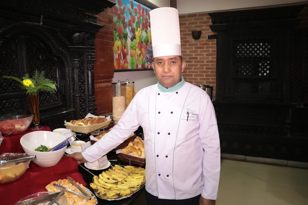 Lobby at Thamel Eco Resort, KATHMANDU