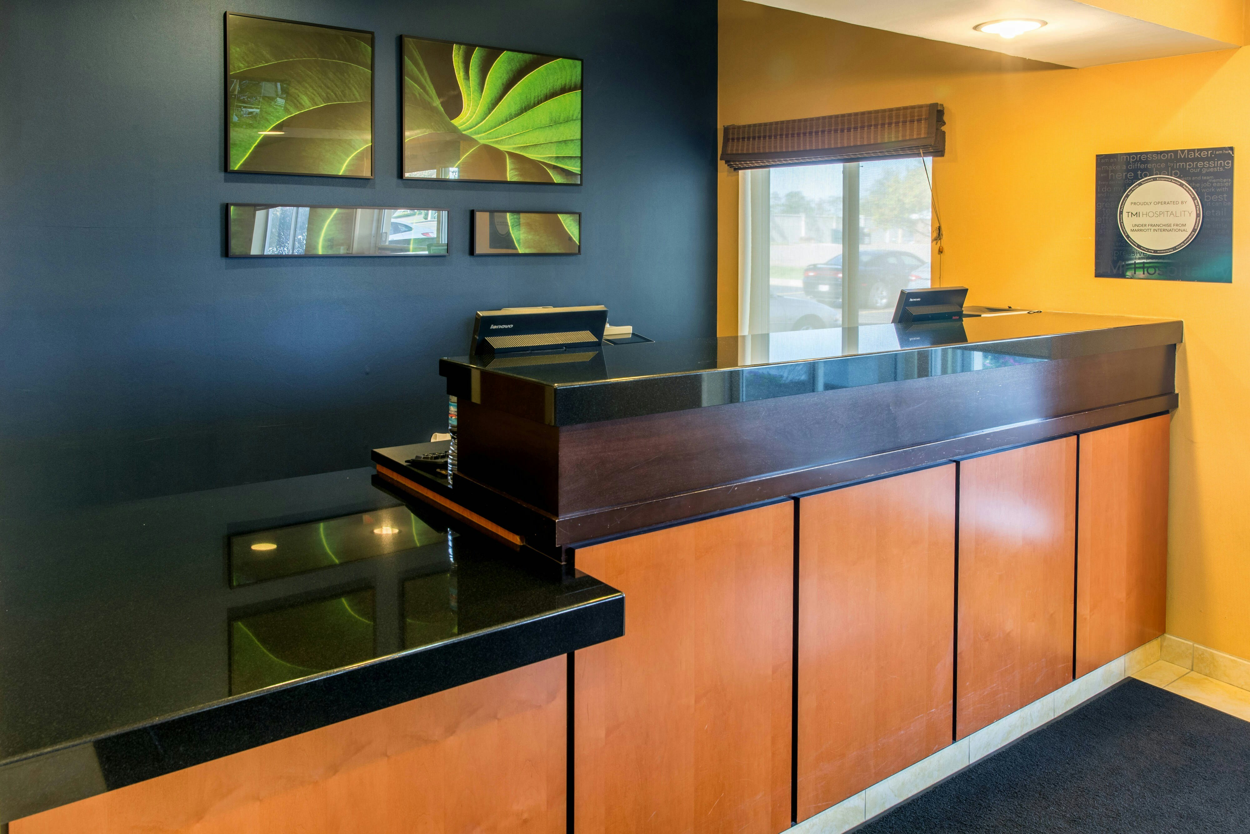 Lobby at Fairfield Inn Suites By Marriott Canton, CANTON - OH