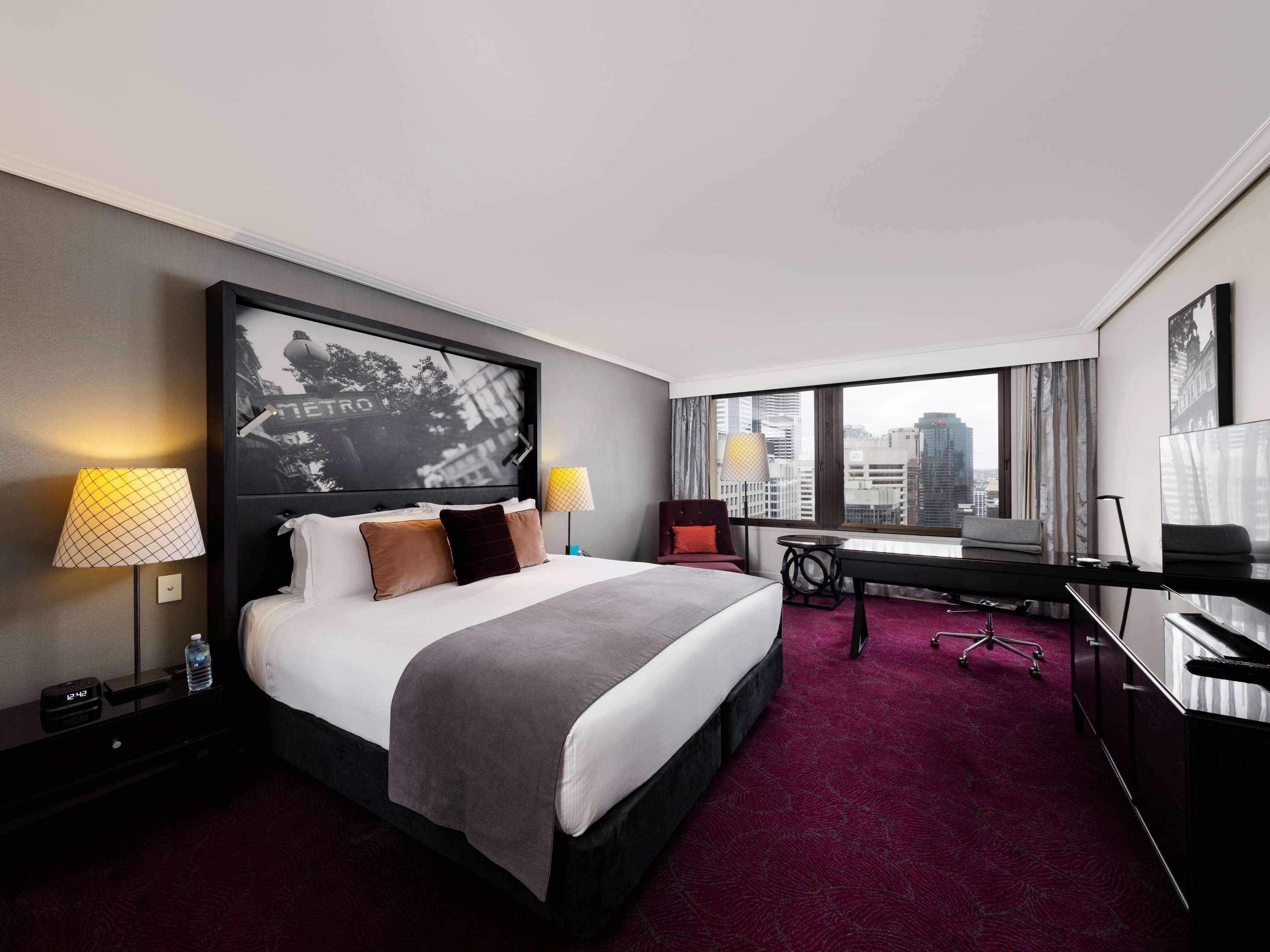 غرفة فاخرة بسرير كينج بإطلالة على المدينة، SOFITEL BRISBANE CENTRAL 3/6