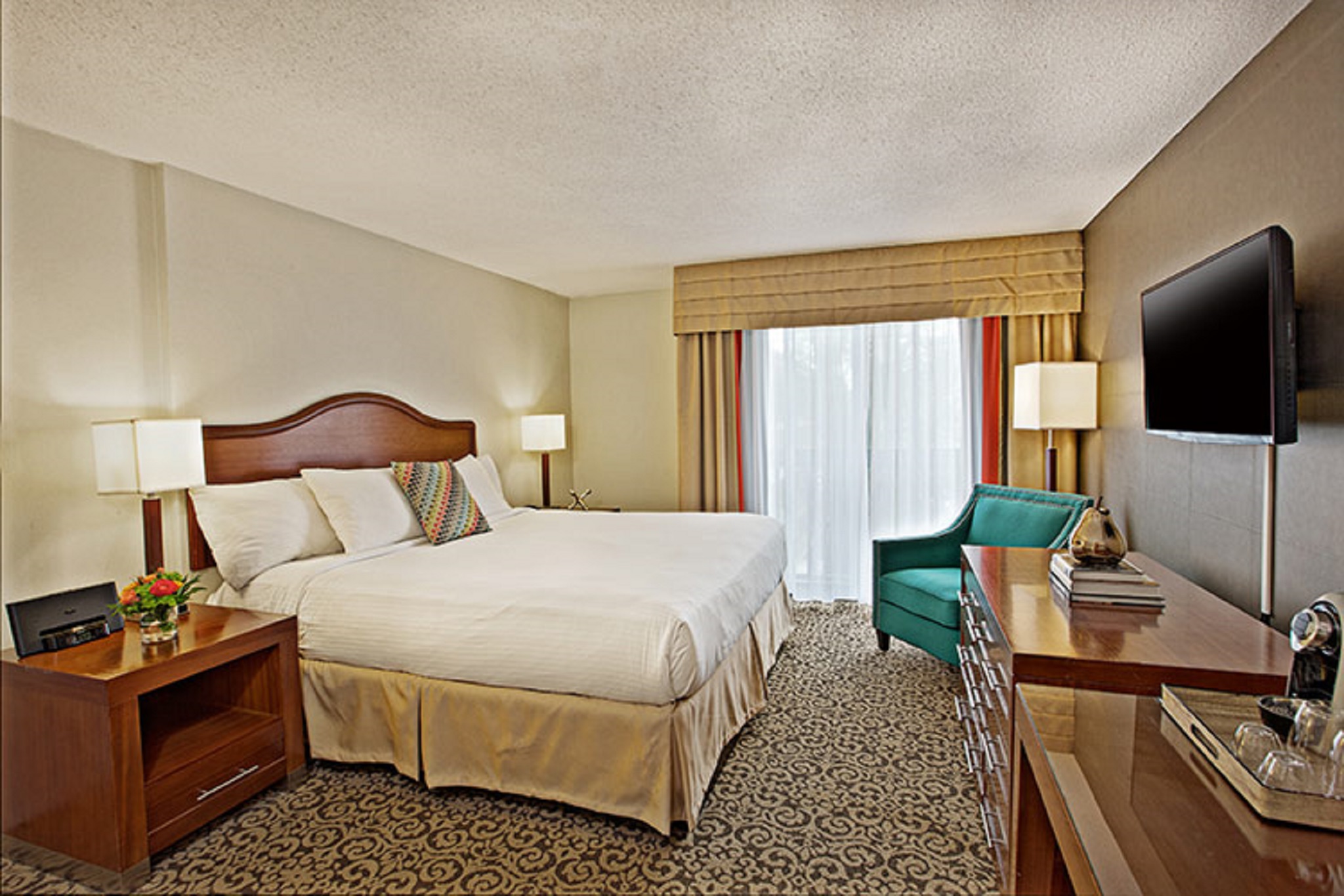 Interior, Courtyard, Superior, King Bed