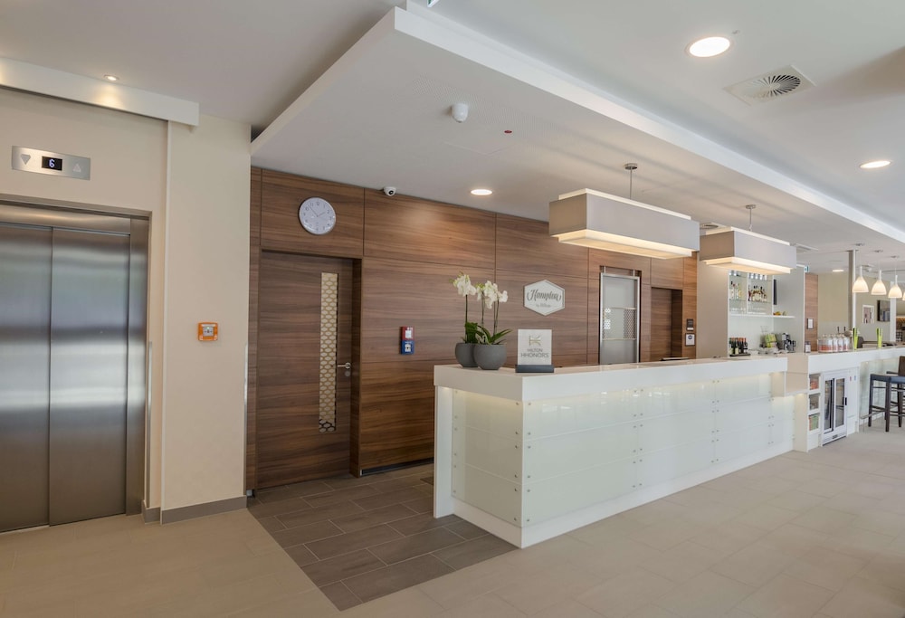 Lobby at HAMPTON BY HILTON FRANKFURT CITY CENTRE MESSE, FRANKFURT