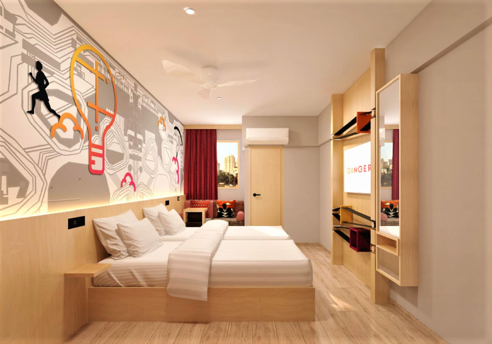 LUXURY, DOUBLE BED
