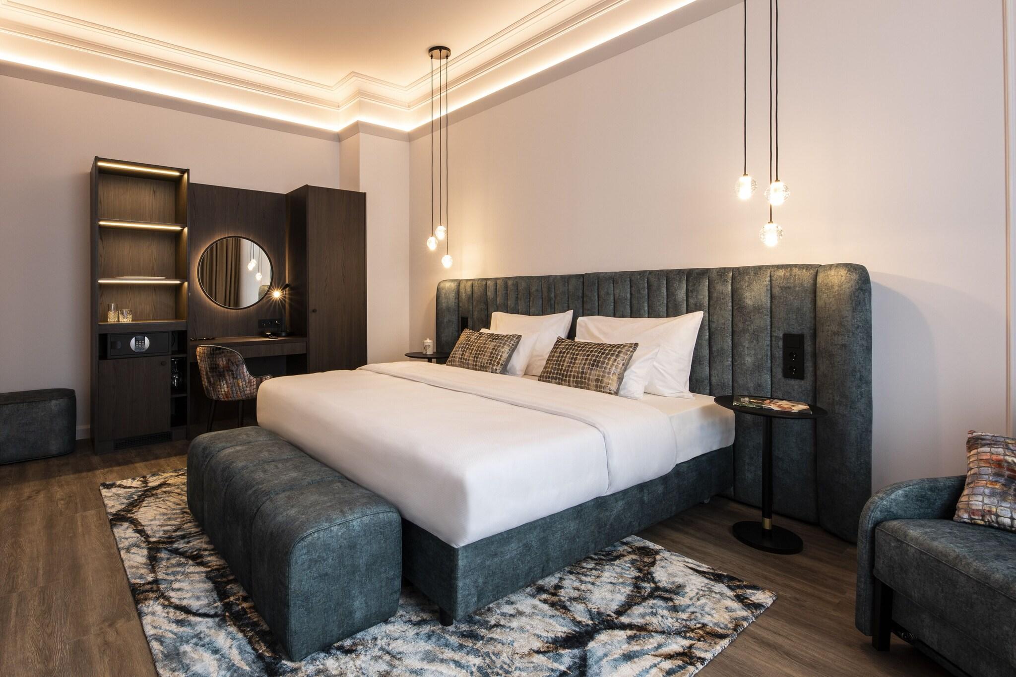 غرفة عائلية بسرير كينج، O11 Boutique Hotel Vienna 4/7