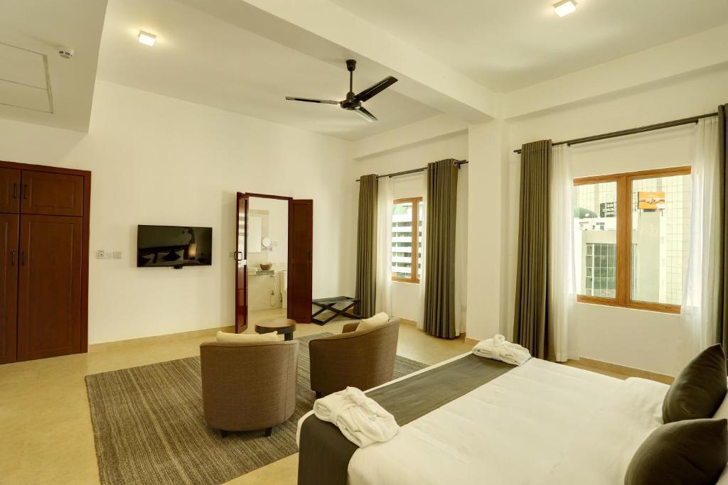 غرفة بريميوم مفردة بإطلالة على المدينة، Morven Hotel Colombo 2/3