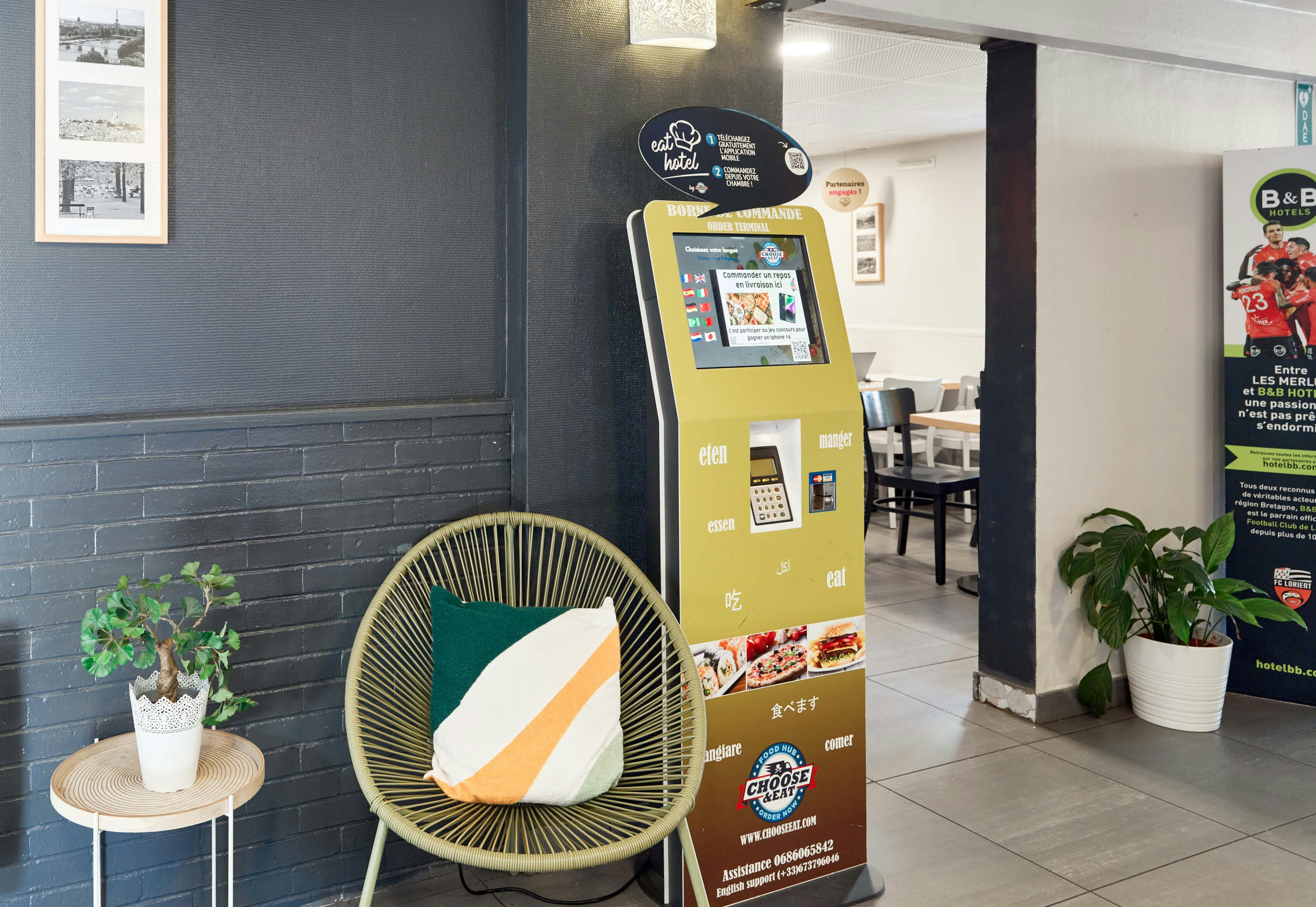Lobby at B&B HOTEL Corbeil-Essonnes, CORBEIL ESSONNES