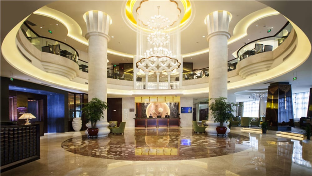 Lobby at Wanze Hotel Changzhou (ex Maritim Hotel Changzhou), CHANGZHOU