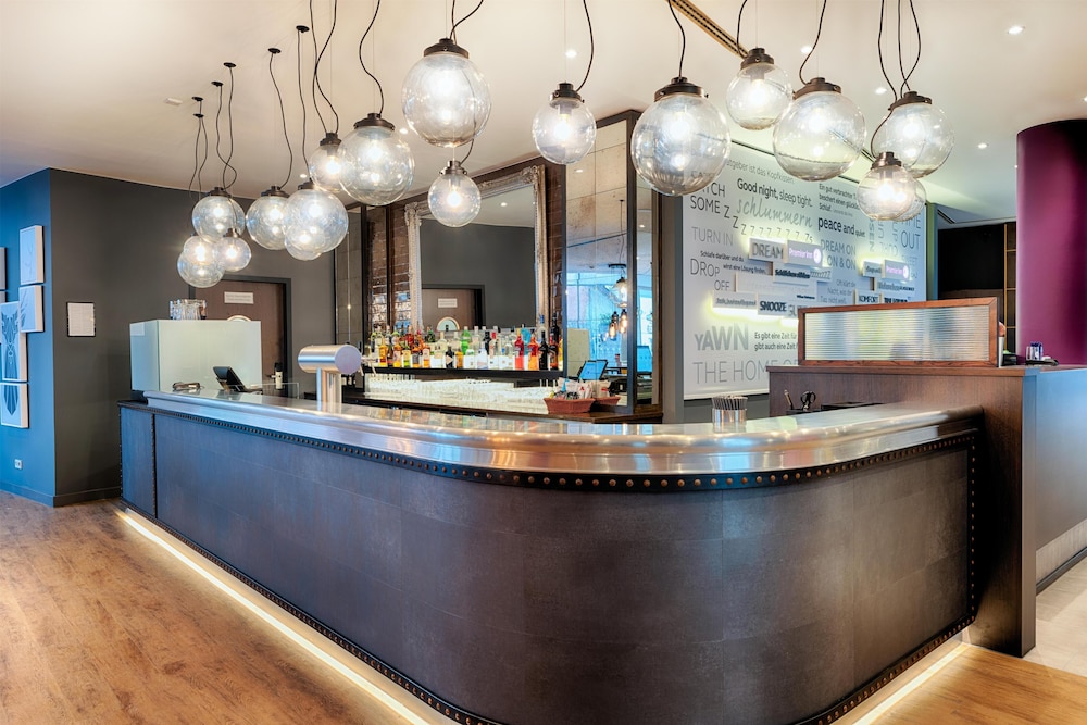 Lobby at Premier Inn Stuttgart Bad Cannstatt Hotel, STUTTGART