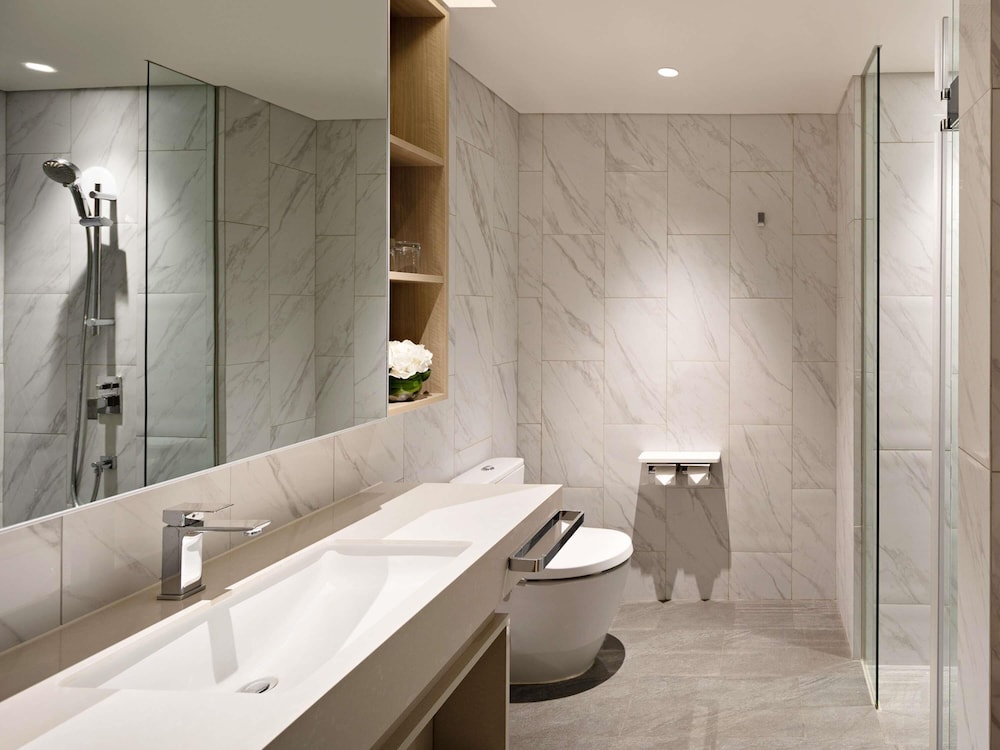 2 Bedrooms, Signature, Swiss, Apartment, 2 Double Beds، Swissotel Living Jakarta Mega Kuningan 5/8