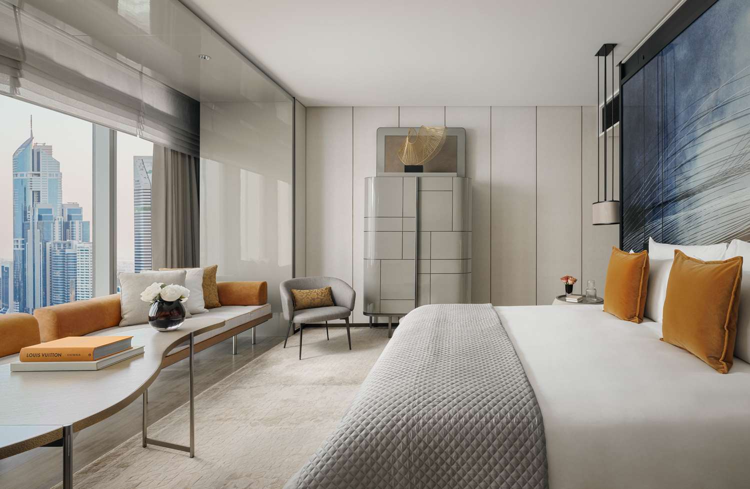 Room, King Bed, Burj Khalifa View